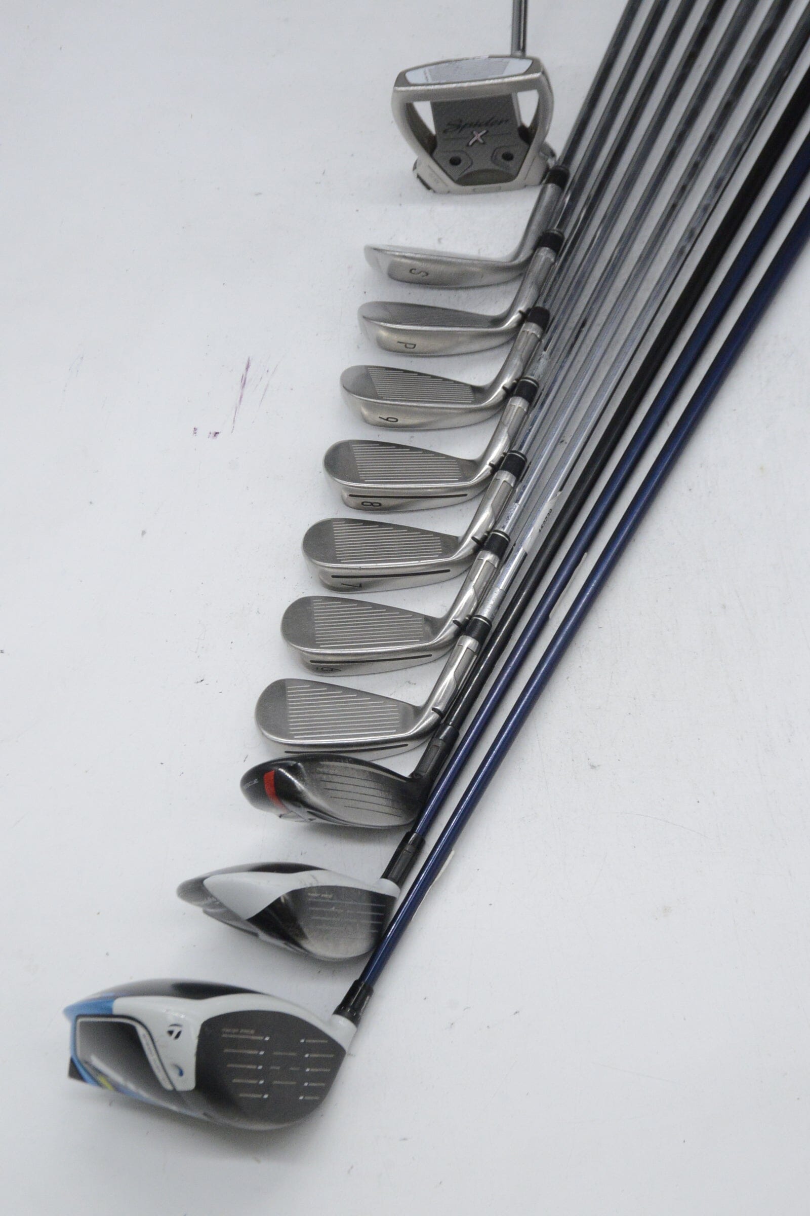 TaylorMade SIM2 Max Mixed Full Set R Flex +0.25" Golf Clubs GolfRoots 