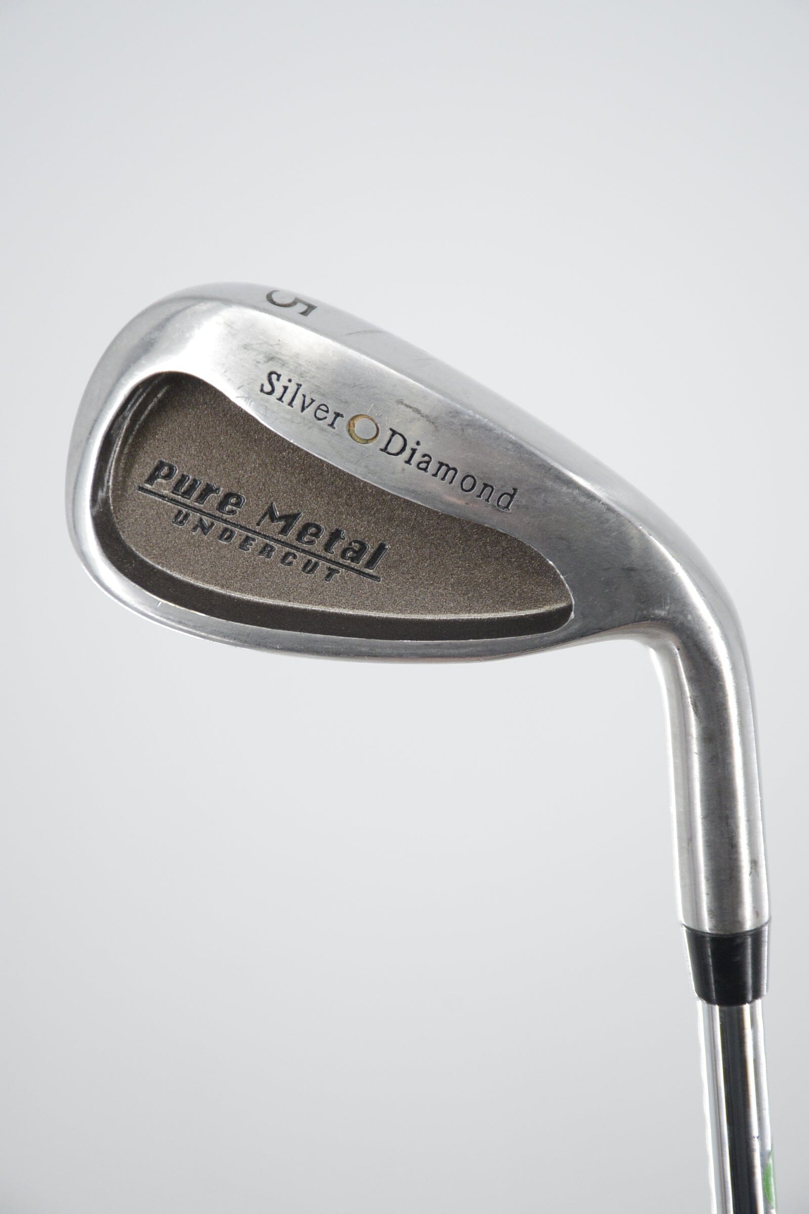 Silver Diamond Pure Metal 5 Iron S Flex 37.25" Golf Clubs GolfRoots 