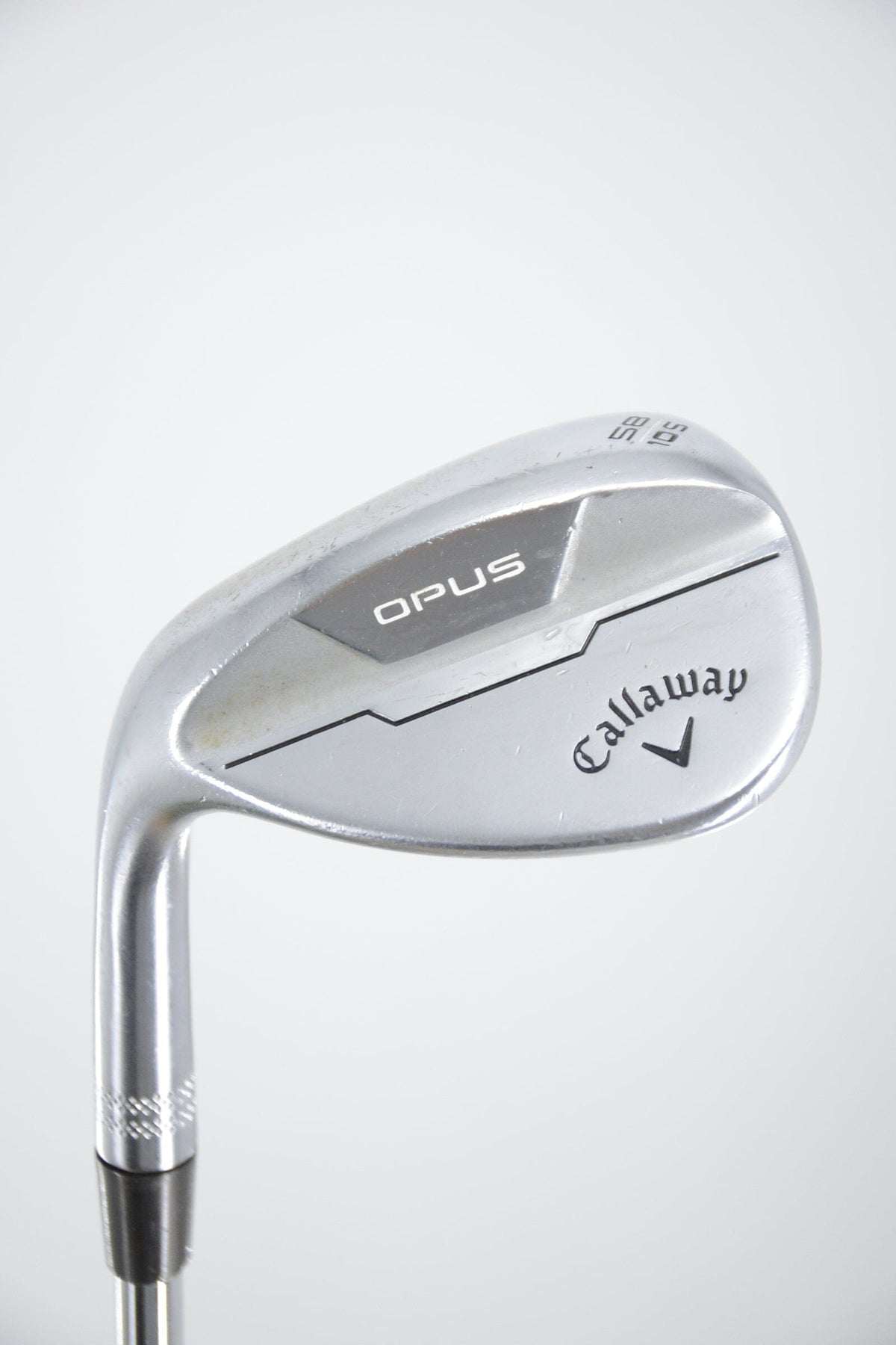 Lefty Callaway Opus Platinum Chrome 58 Degree Wedge Wedge Flex 34.75"