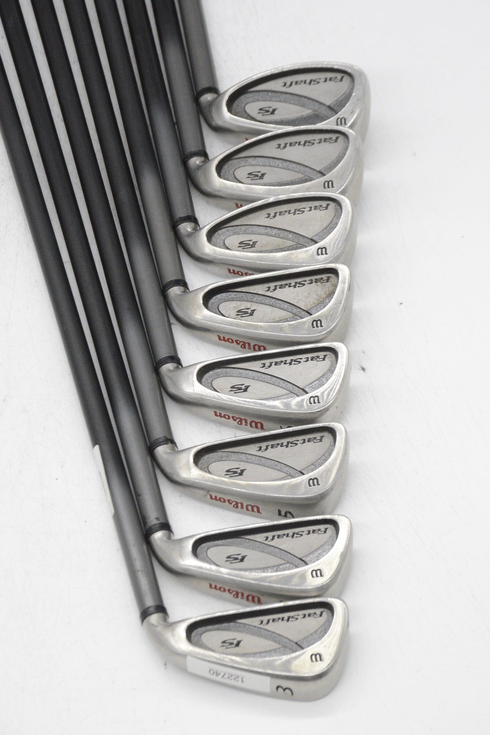 Wilson Fat Shaft 3-PW Iron Set R Flex Std Length Golf Clubs GolfRoots 