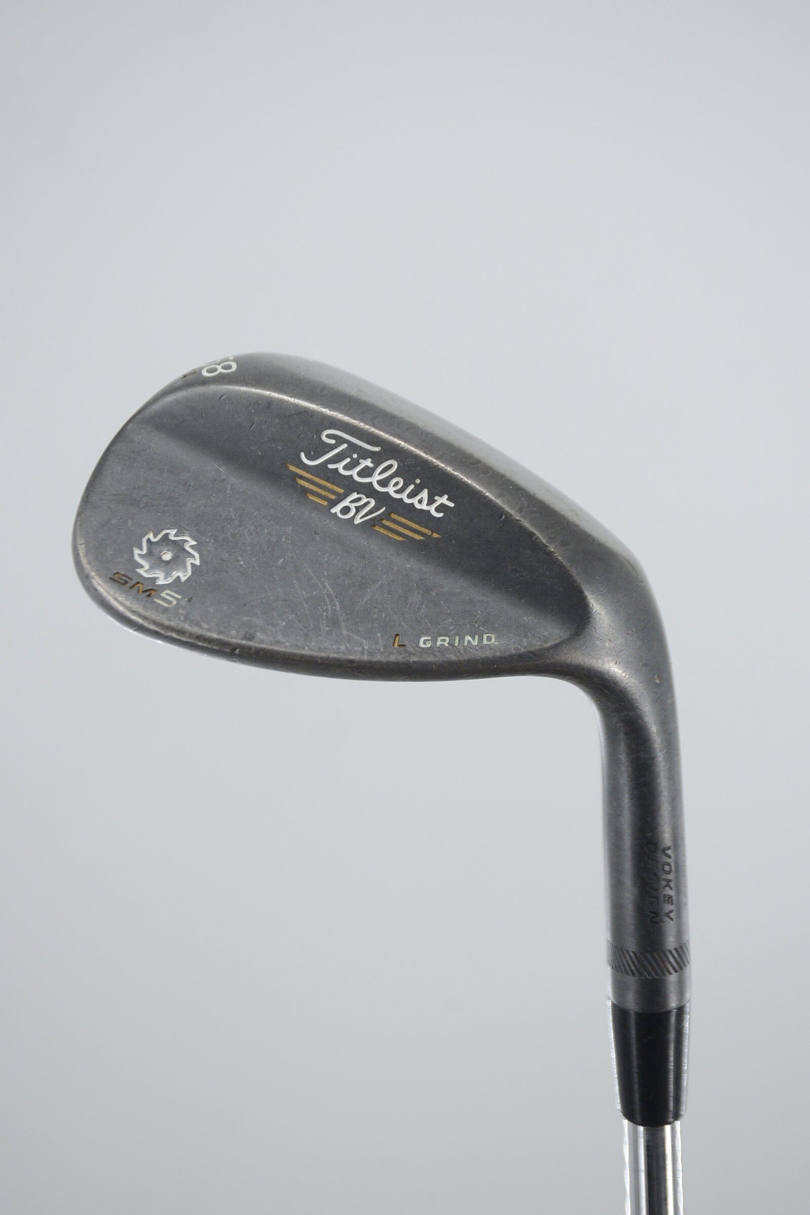 Titleist Vokey SM5 Raw Black 58 Degree Wedge S Flex 34.75" Golf Clubs GolfRoots 