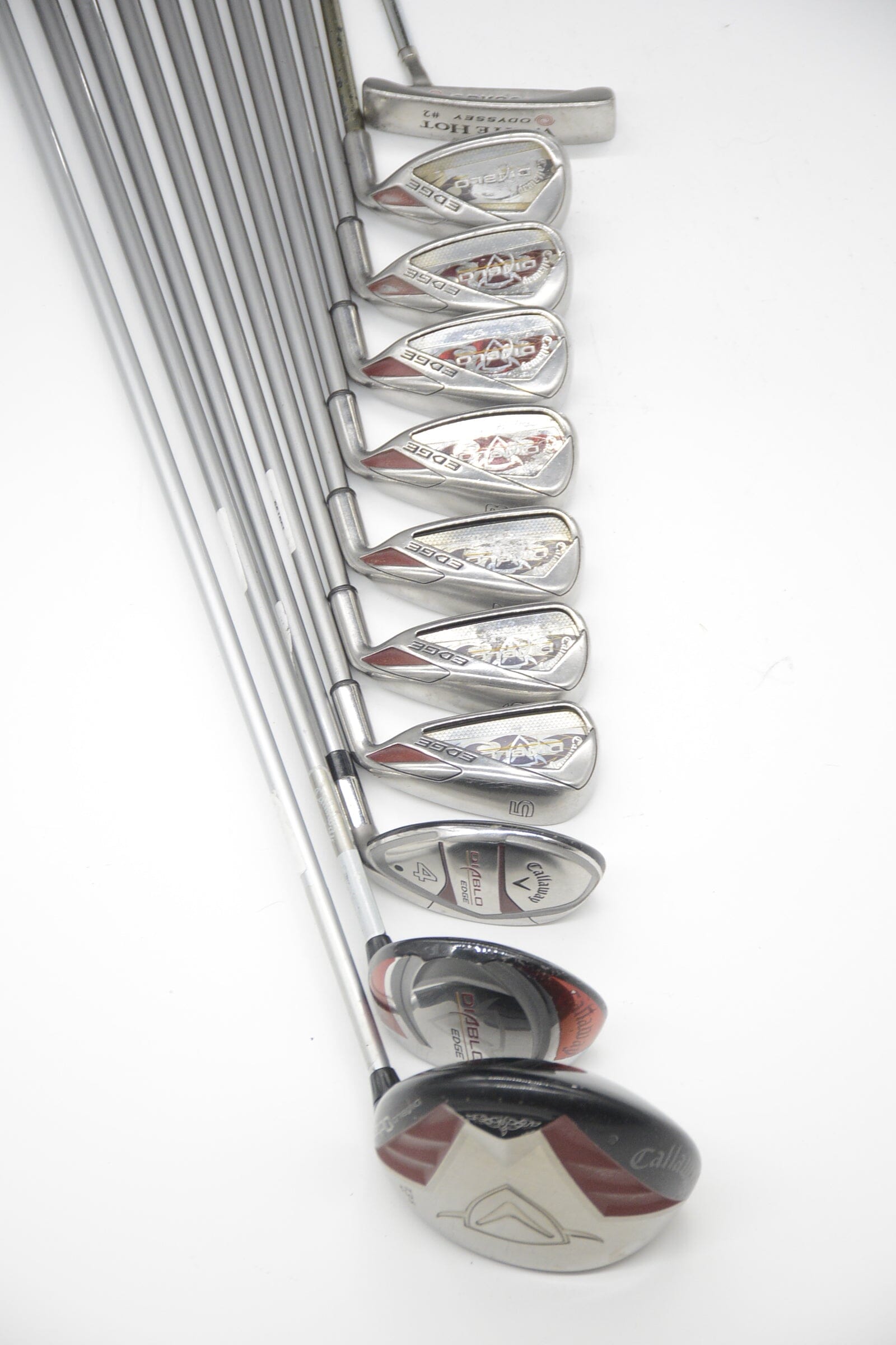 Women's Callaway Diablo Edge Mixed Full Set W Flex Std Length Golf Clubs GolfRoots 