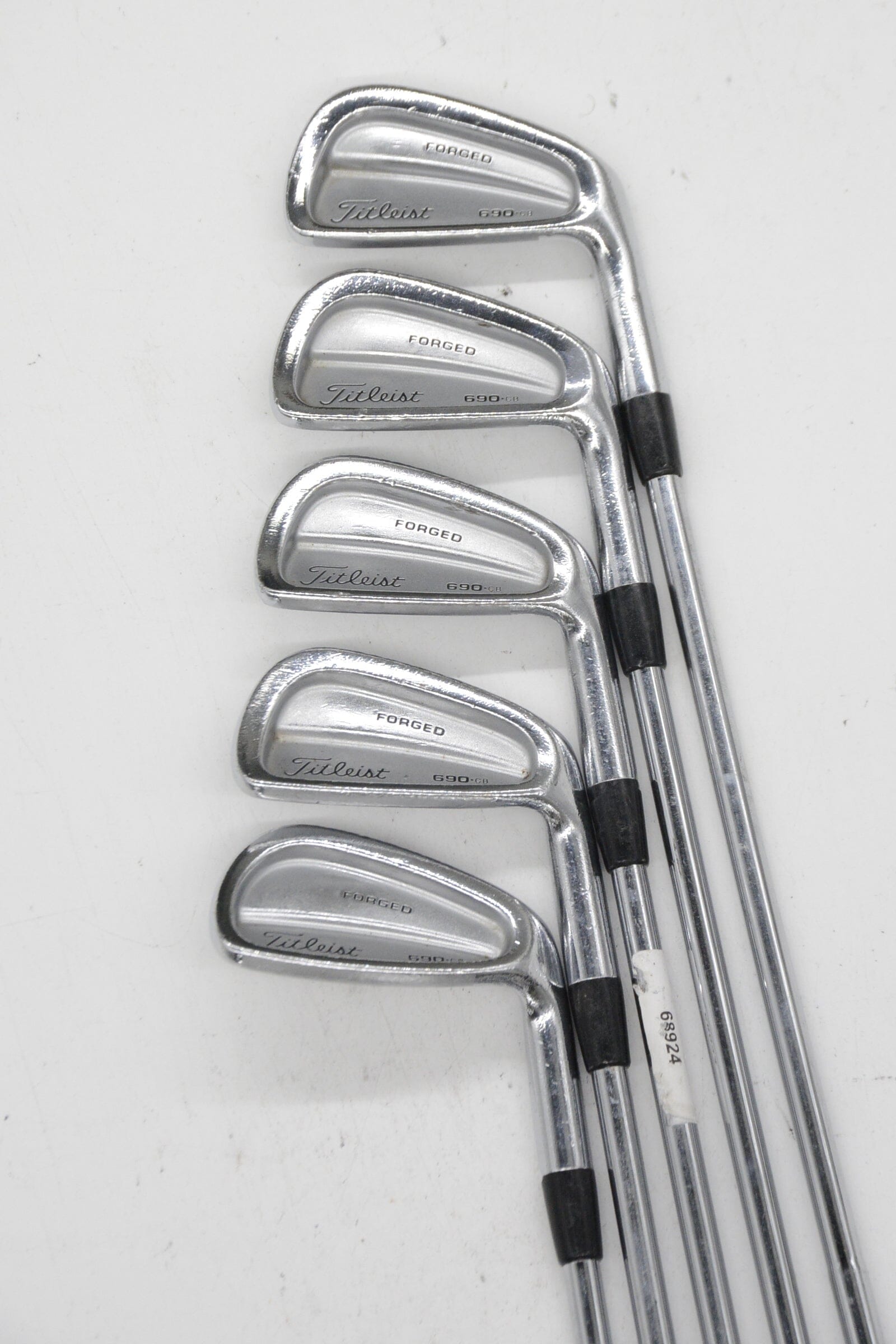 Titleist 690 CB Forged 4-7, 9 Iron Set S Flex +0.5" Golf Clubs GolfRoots 