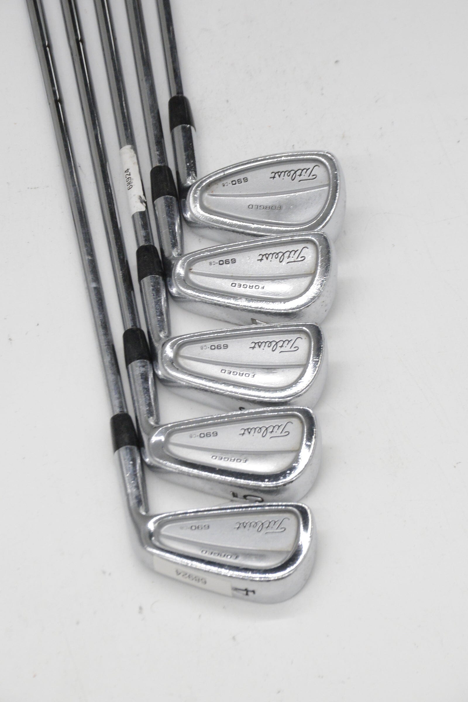 Titleist 690 CB Forged 4-7, 9 Iron Set S Flex +0.5" Golf Clubs GolfRoots 