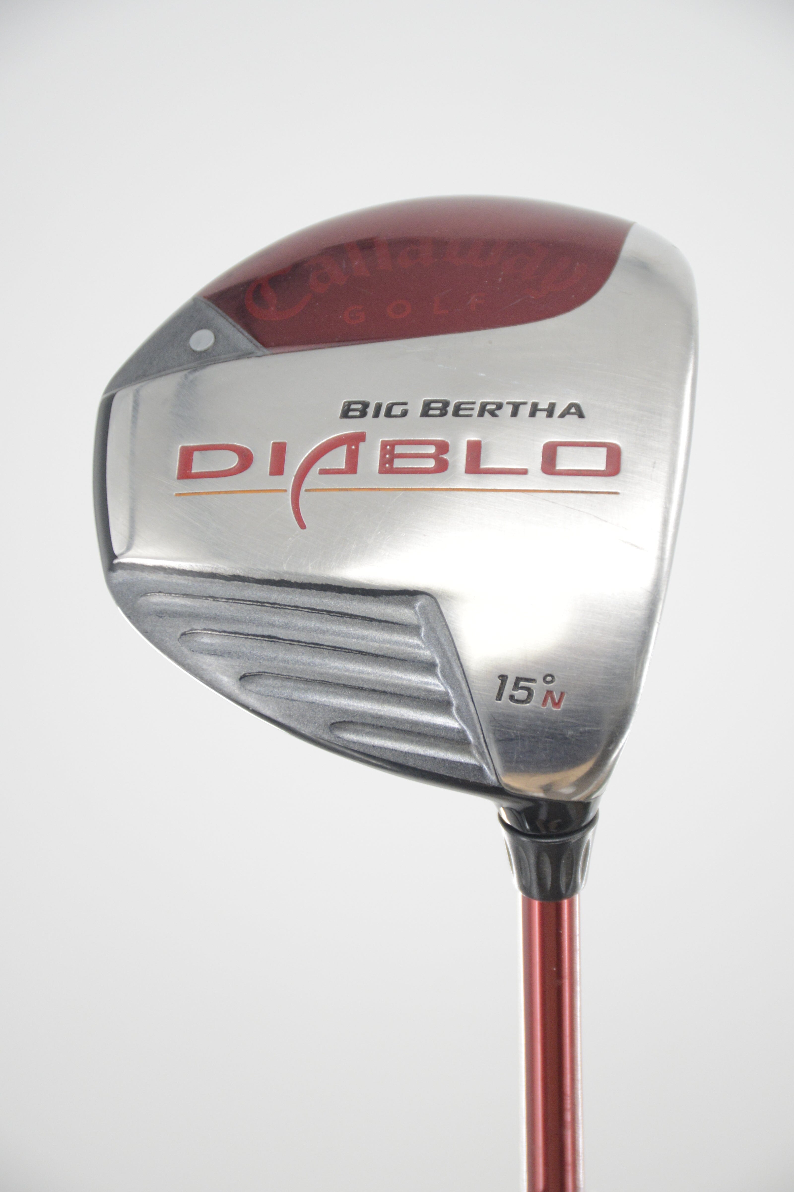 Callaway Big Bertha Diablo Neutral 15 Degree Wood S Flex 42.75" Golf Clubs GolfRoots 