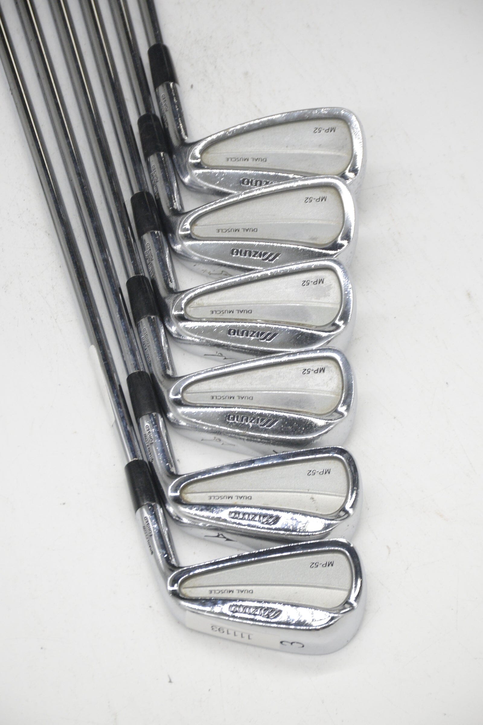 Mizuno MP-52 3-4, 6-9 Iron Set R Flex +0.25" Golf Clubs GolfRoots 