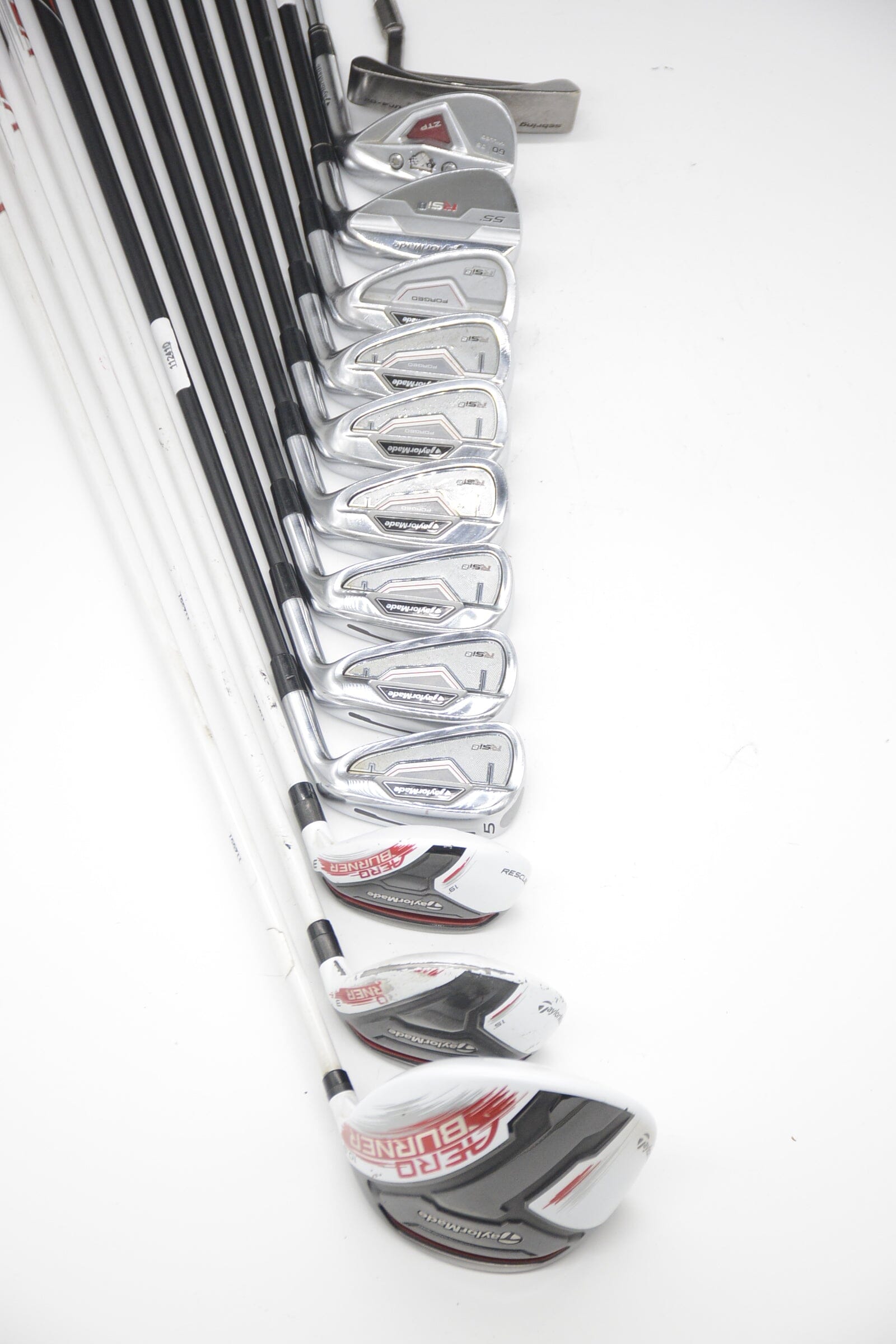 TaylorMade RSi 2 Mixed Full Set R Flex -0.5" Golf Clubs GolfRoots 