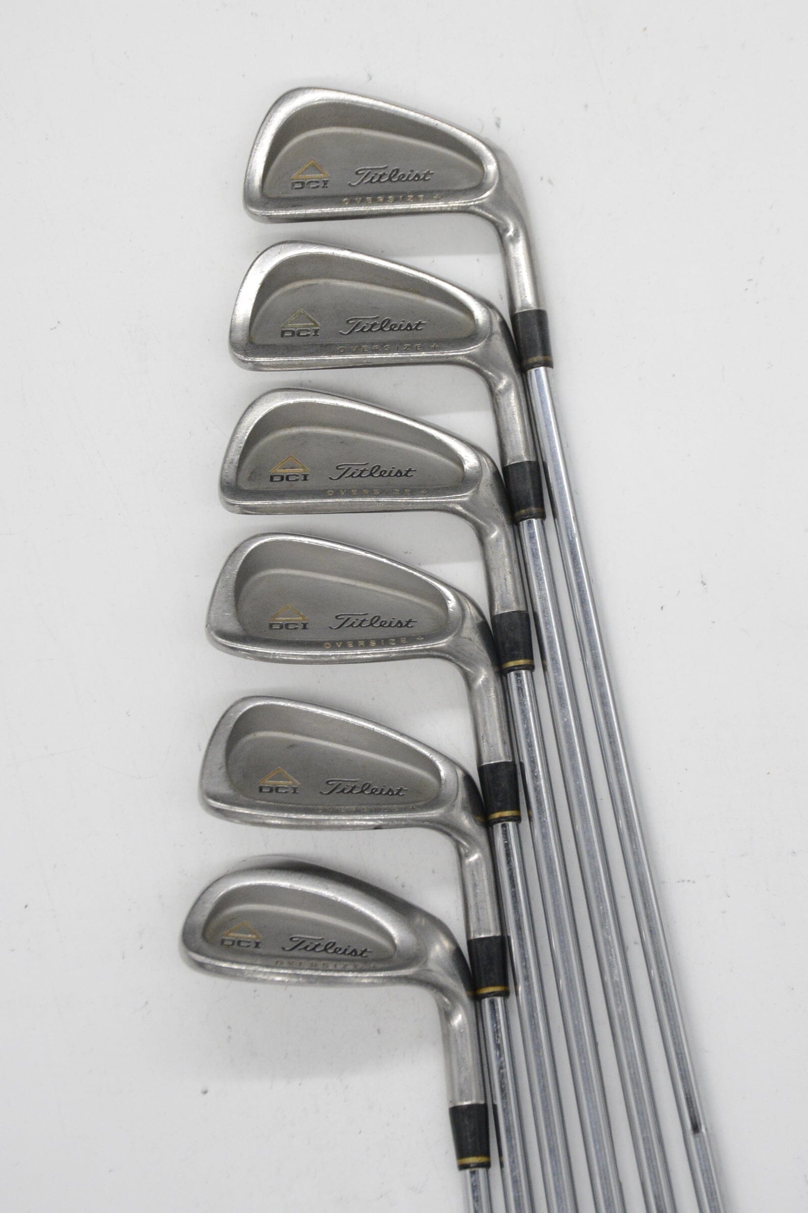 Titleist DCI Oversize + 4, 6-PW Iron Set R Flex -0.25" Golf Clubs GolfRoots 