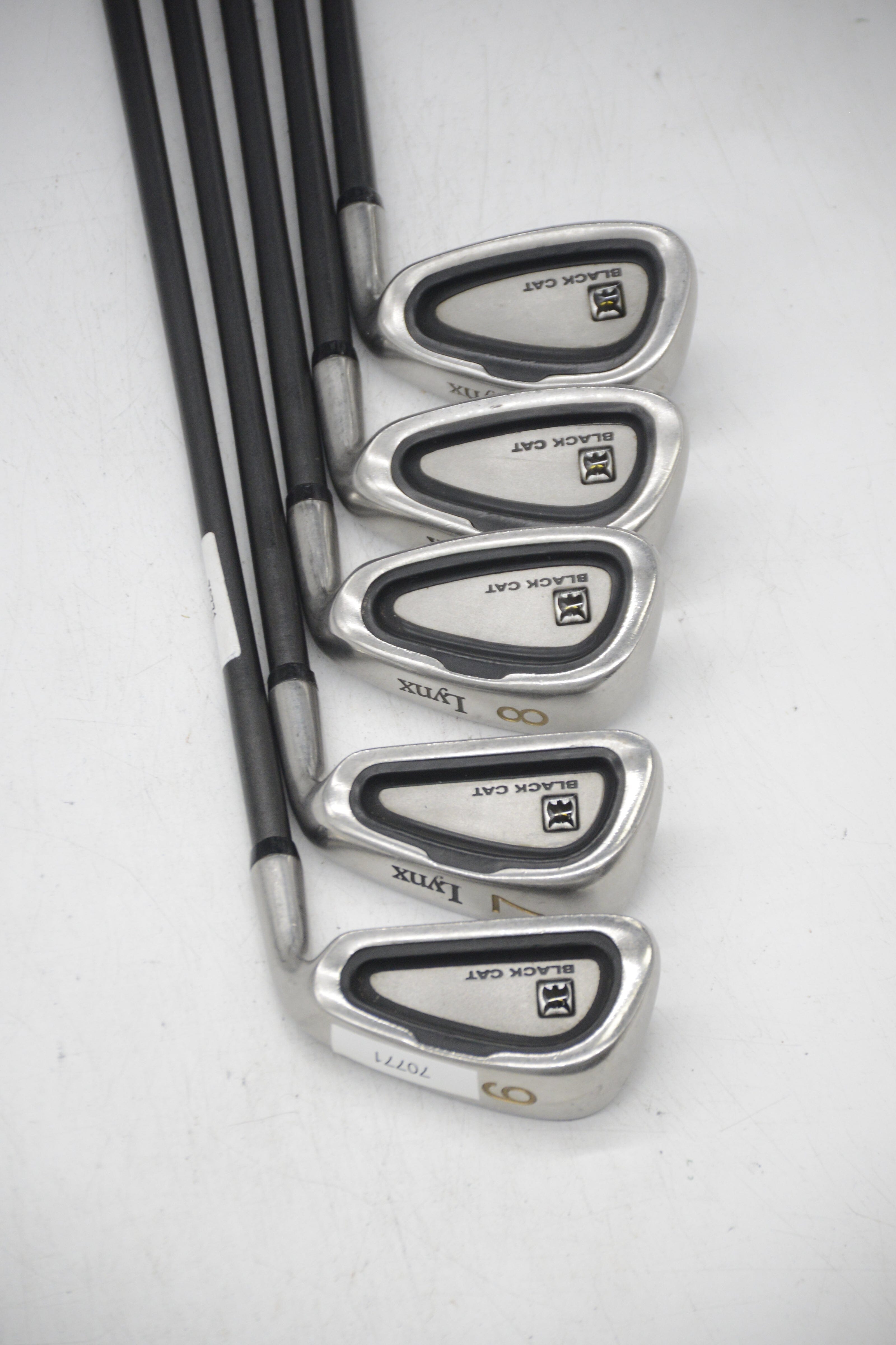 Lynx Black Cat 6-PW Iron Set S Flex -0.25" Golf Clubs GolfRoots 