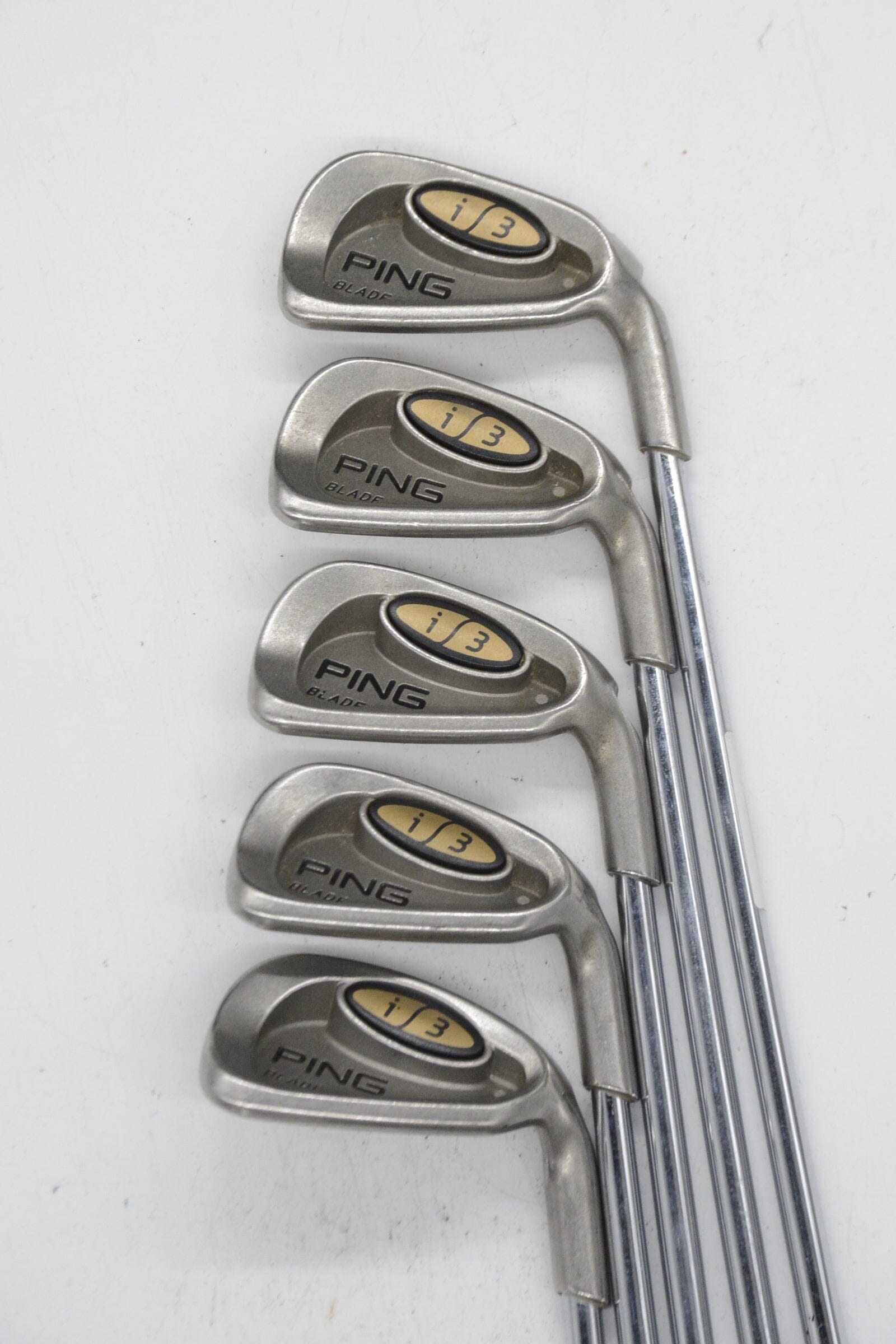 Ping I3 Blade 5-7, 9-PW Iron Set S Flex Std Length Golf Clubs GolfRoots 