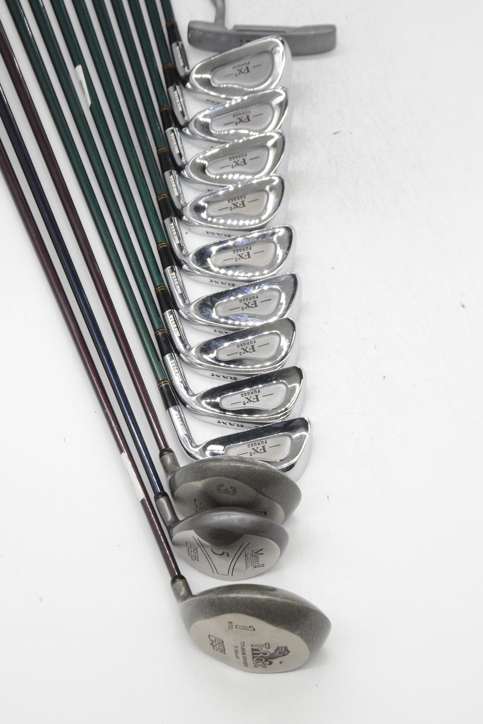 Ram FX2 Mixed Full Set R Flex -0.25" Golf Clubs GolfRoots 