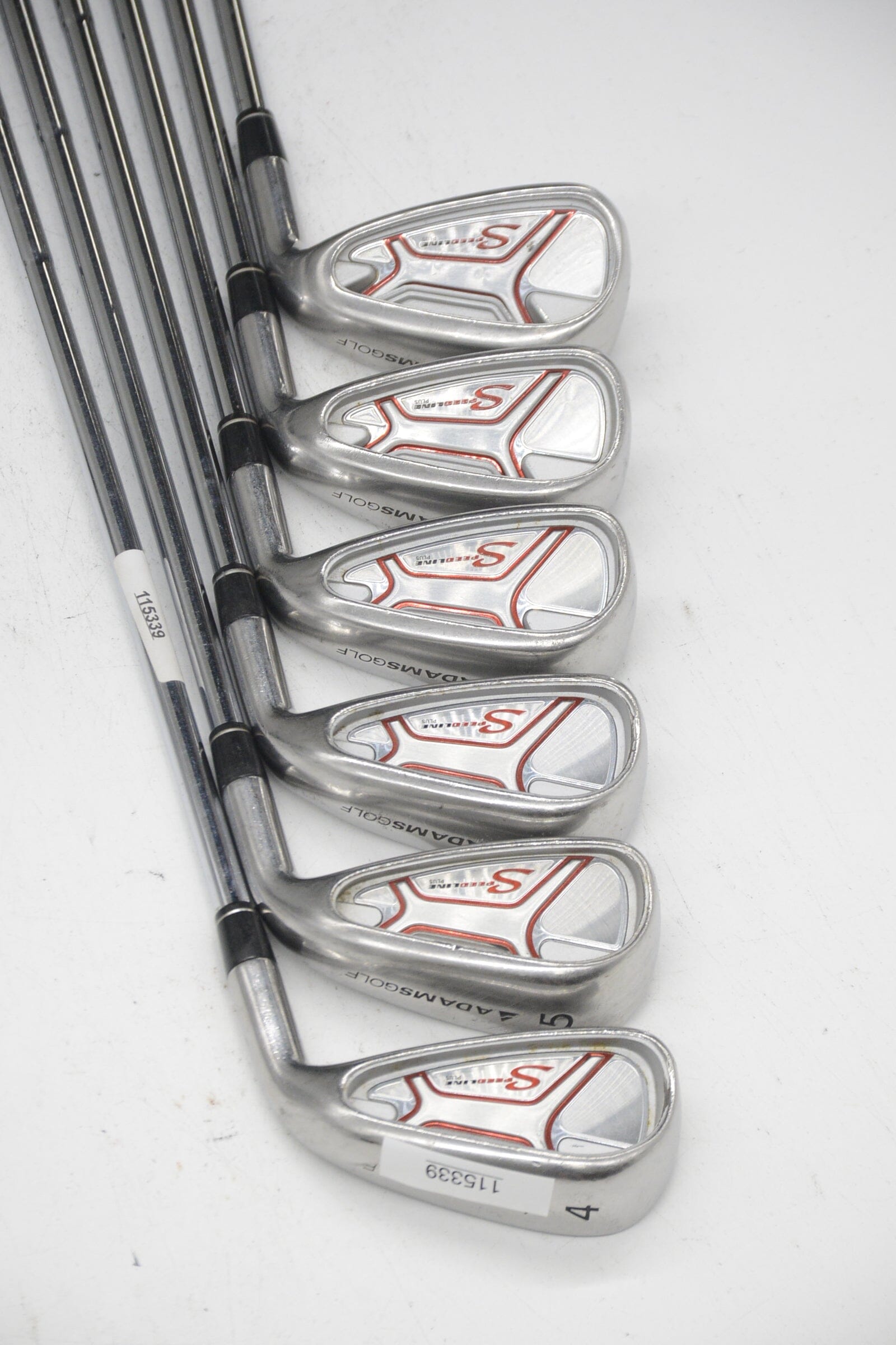 Adams Speedline Plus 4-8, PW Iron Set Uniflex Std Length Golf Clubs GolfRoots 