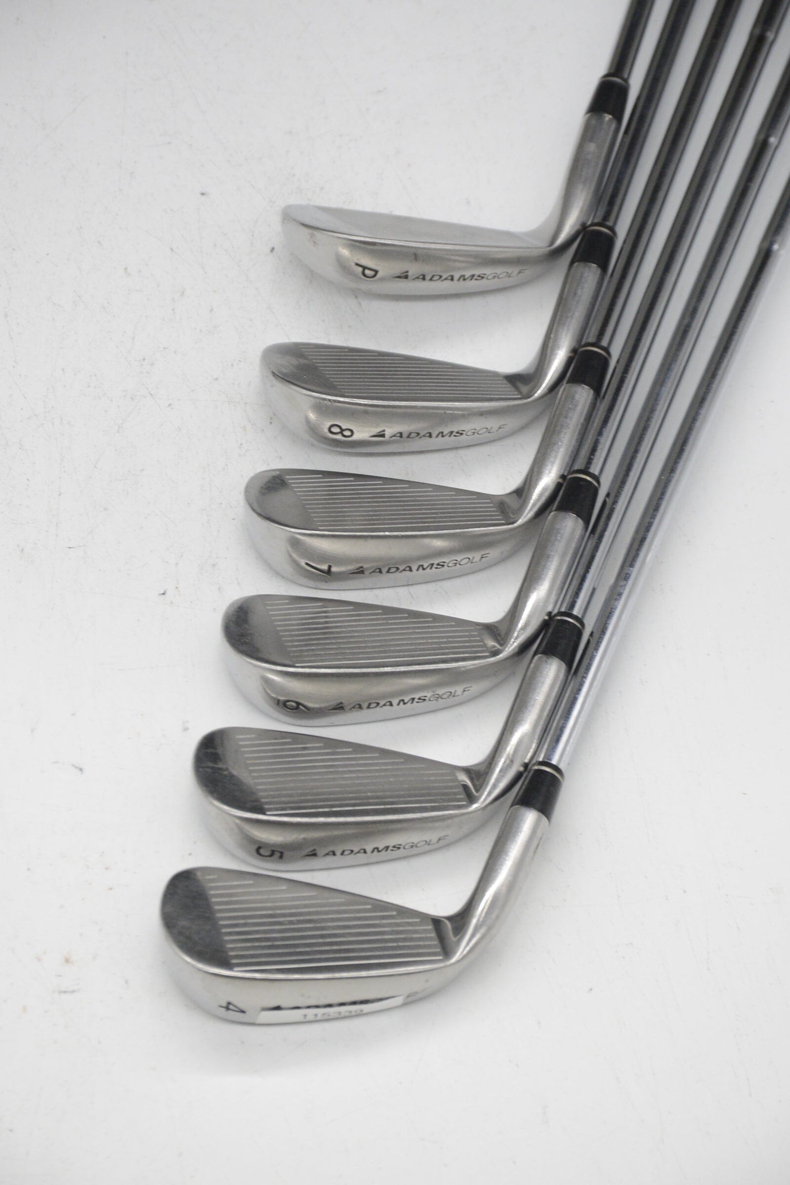 Adams Speedline Plus 4-8, PW Iron Set Uniflex Std Length Golf Clubs GolfRoots 