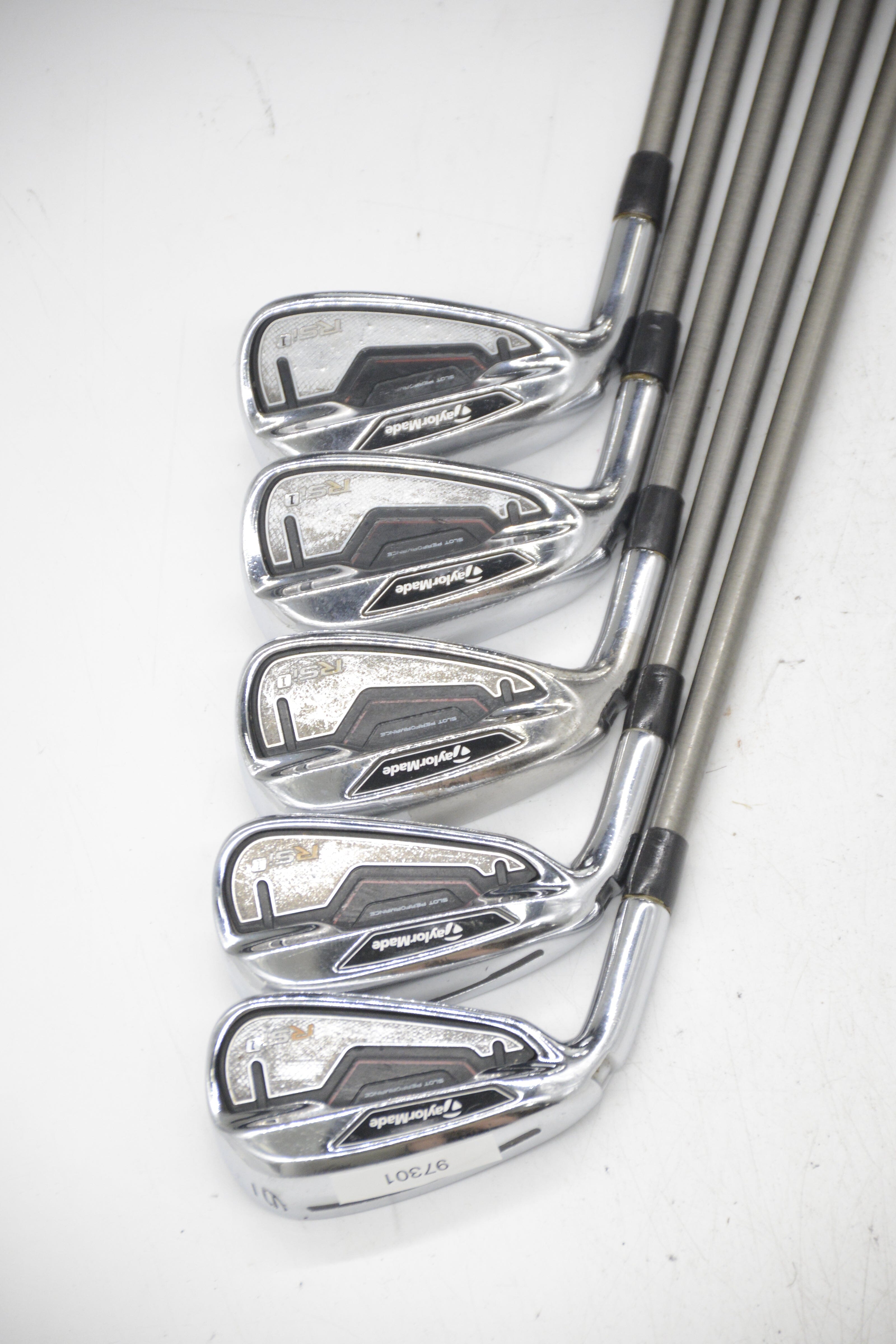 Lefty TaylorMade RSi 1 6-PW Iron Set SR Flex Std Length Golf Clubs GolfRoots 