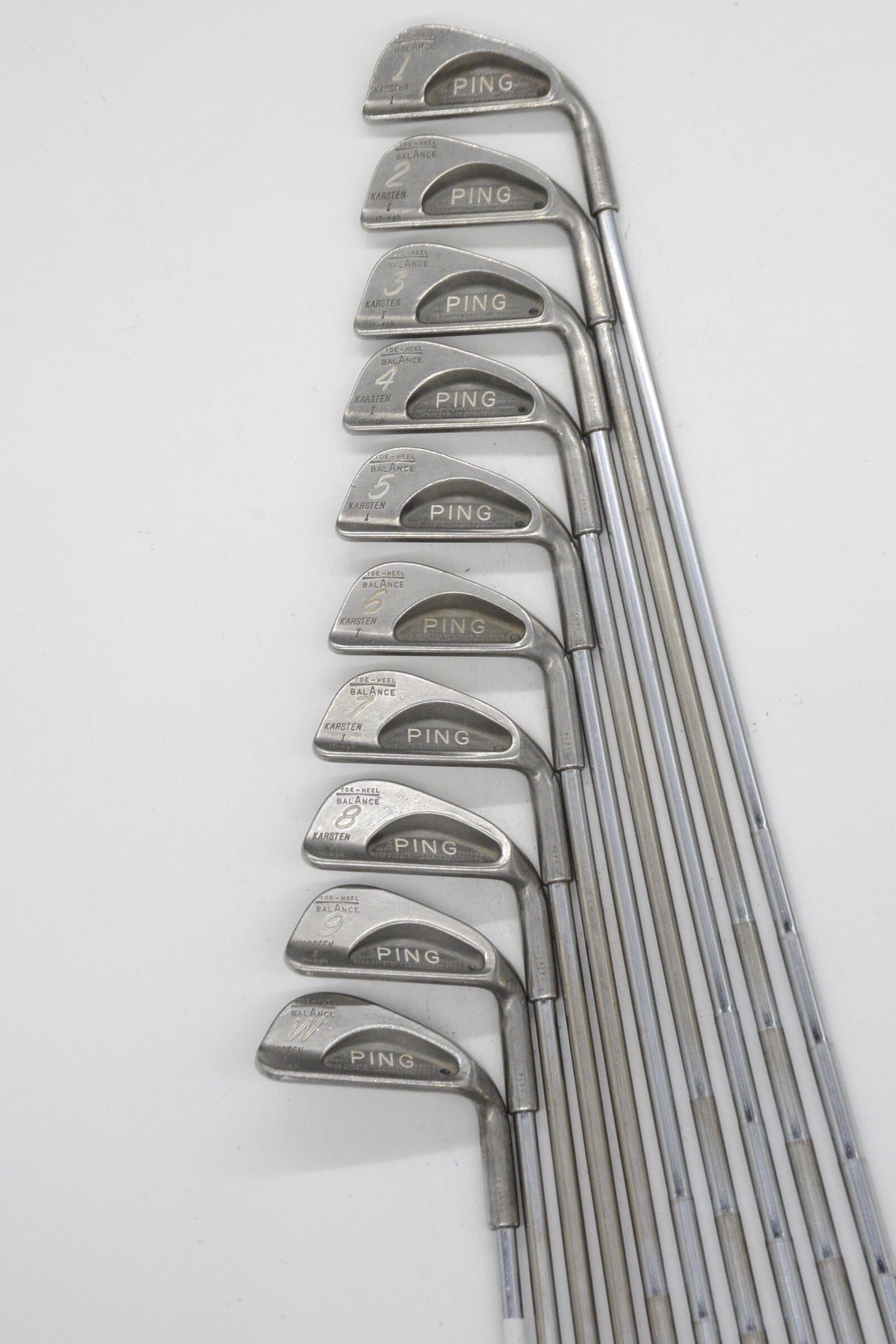 Ping Karsten I 1-PW Iron Set S Flex Std Length Golf Clubs GolfRoots 