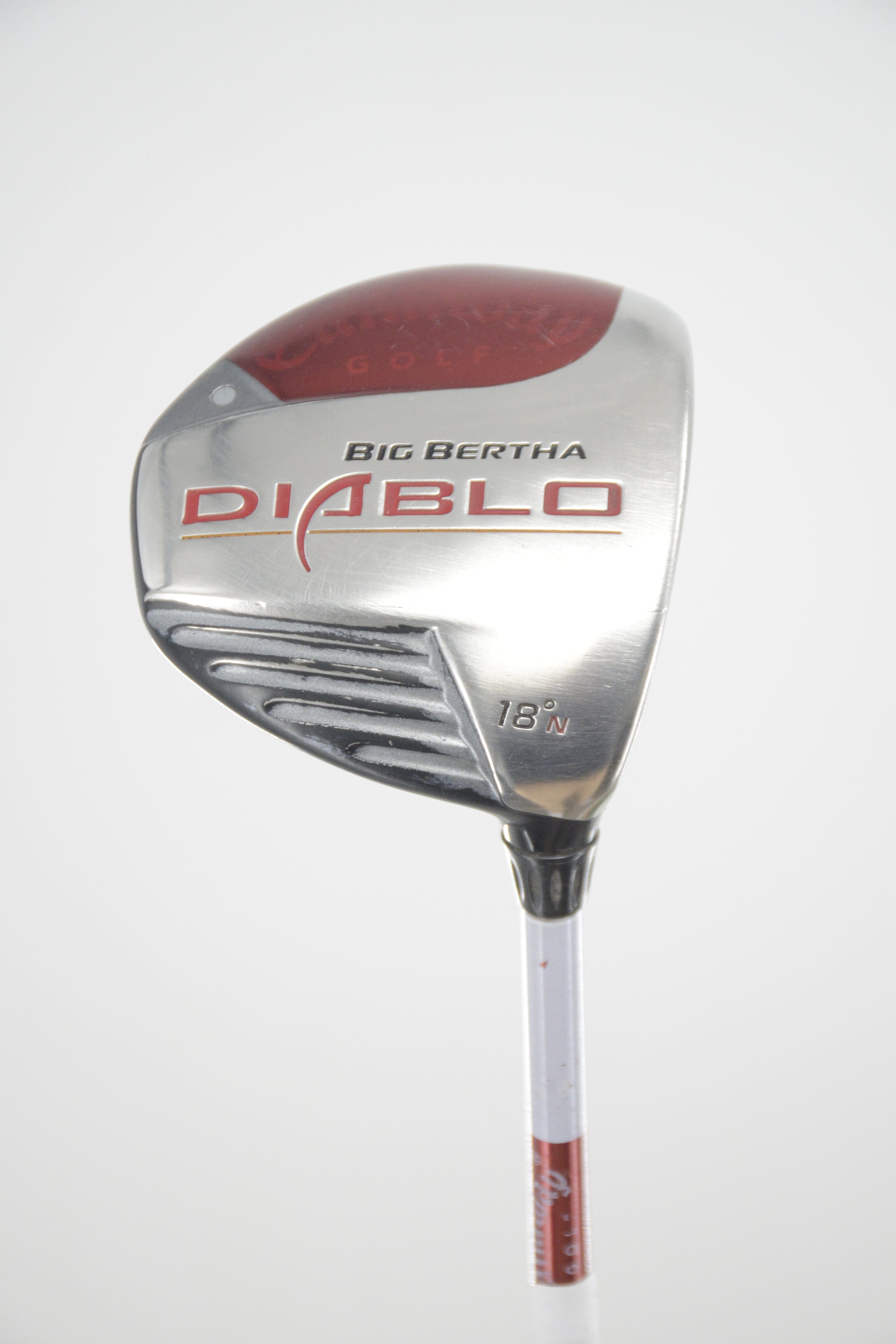 Callaway Big Bertha Diablo Neutral 18 Degree Wood S Flex 42.25" Golf Clubs GolfRoots 