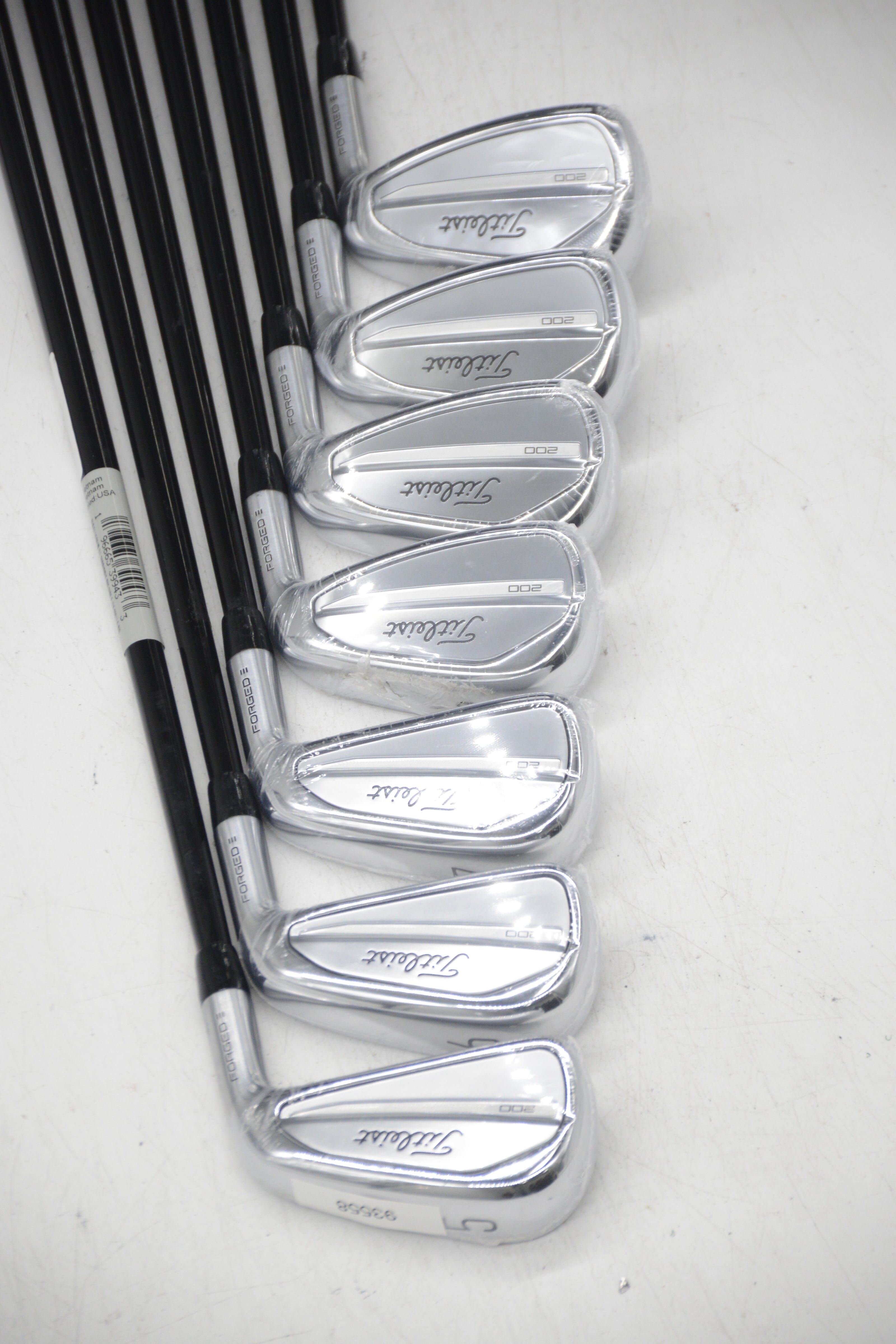 NEW Titleist T200 2023 5-AW Iron Set R Flex -0.5" Golf Clubs GolfRoots 