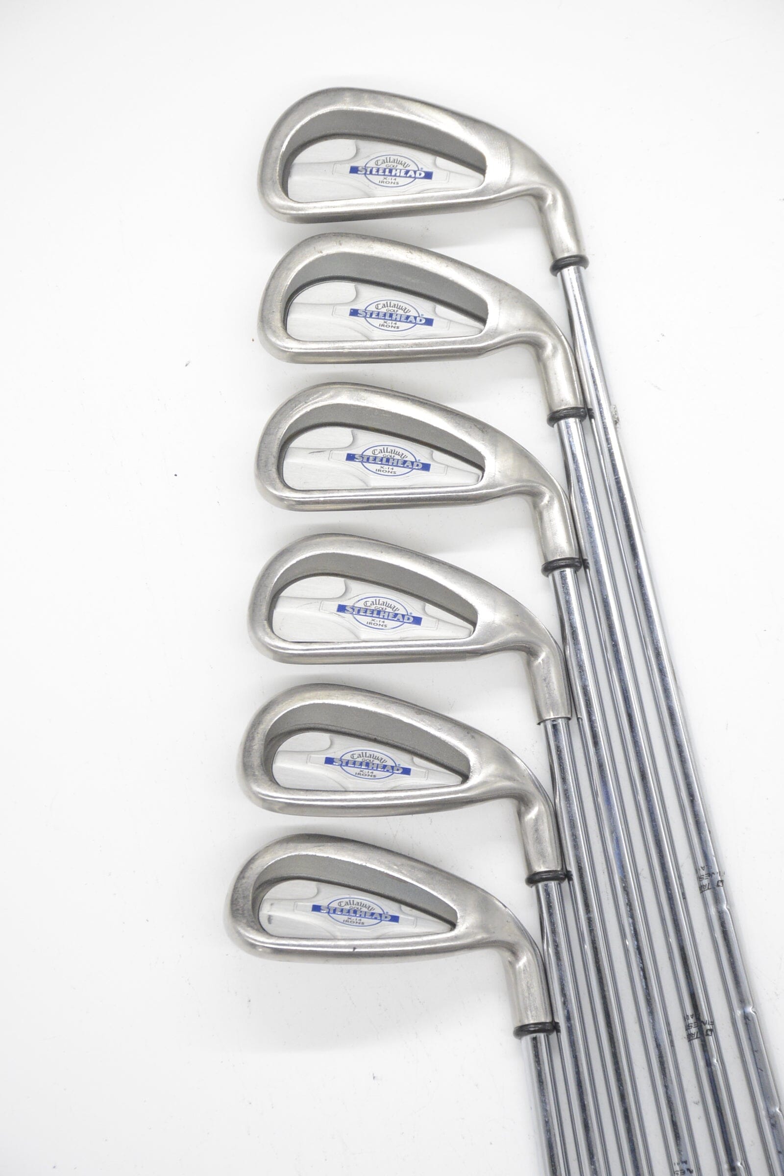 Callaway Steelhead X-14 4-9 Iron Set S Flex Std Length Golf Clubs GolfRoots 