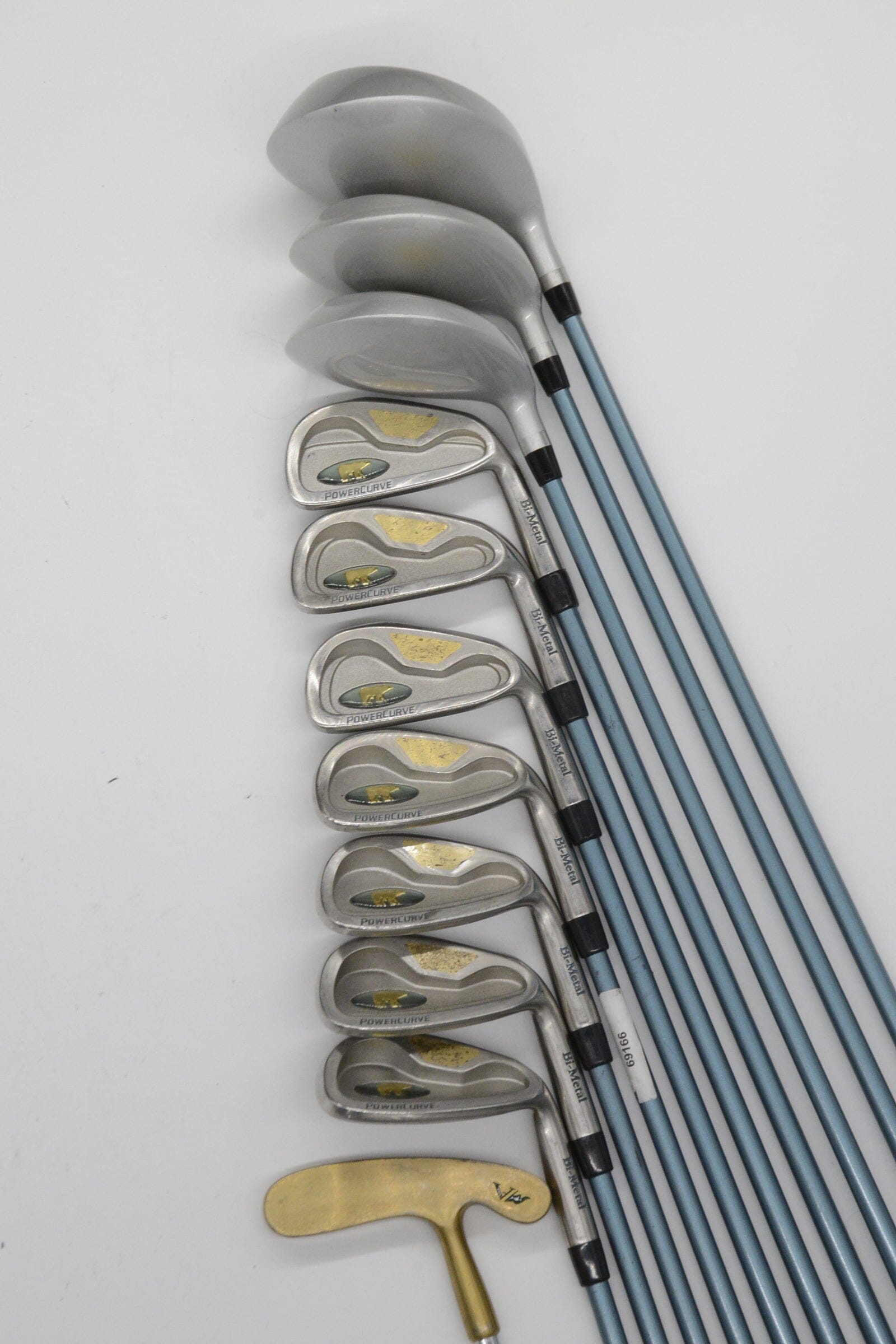 Women's Golden Bear Power Curve (No 7 iron) Mixed Full Set W Flex -0.5" Golf Clubs GolfRoots 