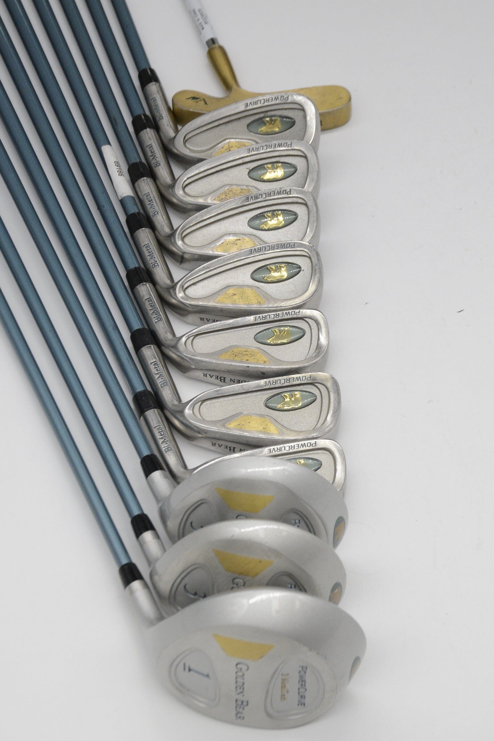 Women's Golden Bear Power Curve (No 7 iron) Mixed Full Set W Flex -0.5" Golf Clubs GolfRoots 