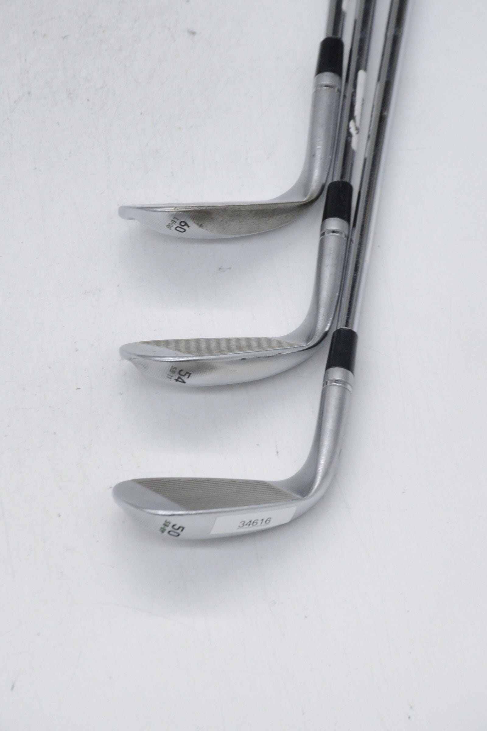 TaylorMade Milled Grind 4 Chrome 50, 54, 60 Degree Wedge Set Wedge Flex Golf Clubs GolfRoots 