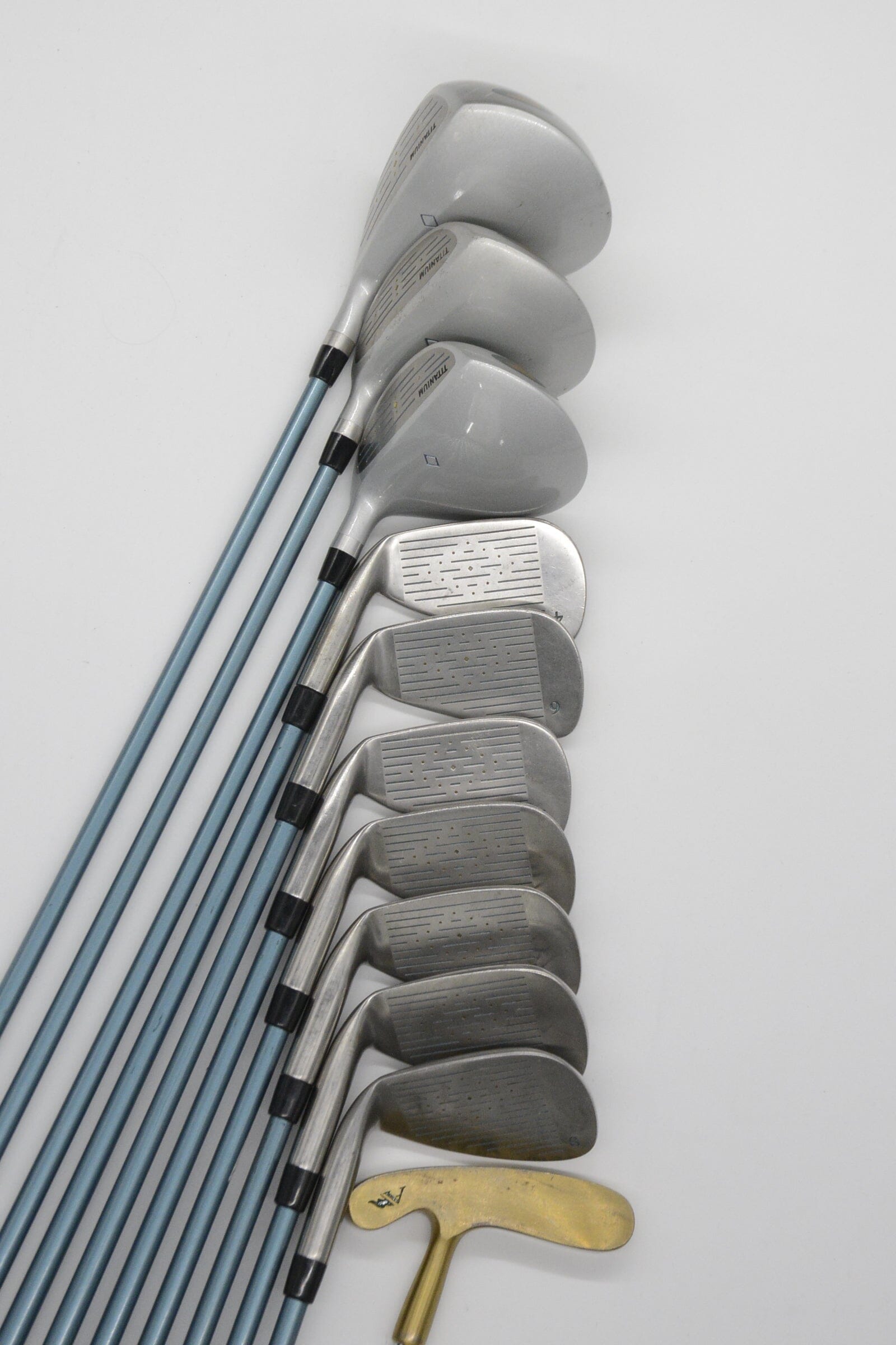 Women's Golden Bear Power Curve (No 7 iron) Mixed Full Set W Flex -0.5" Golf Clubs GolfRoots 