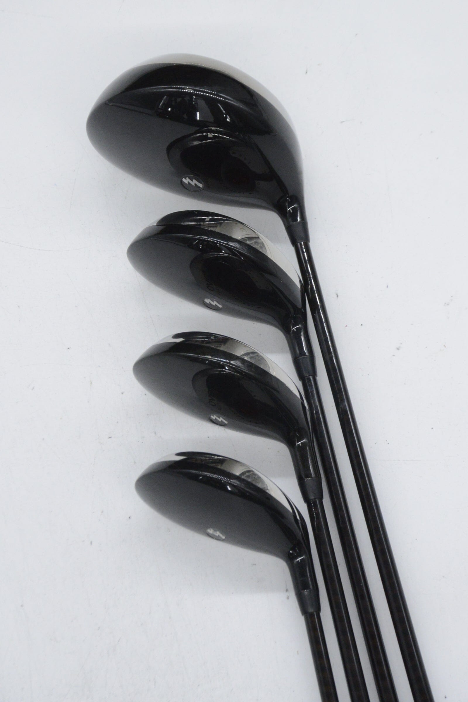 Zevo Compressor D, 3W, 5W, 7W Wood Set S Flex Golf Clubs GolfRoots 