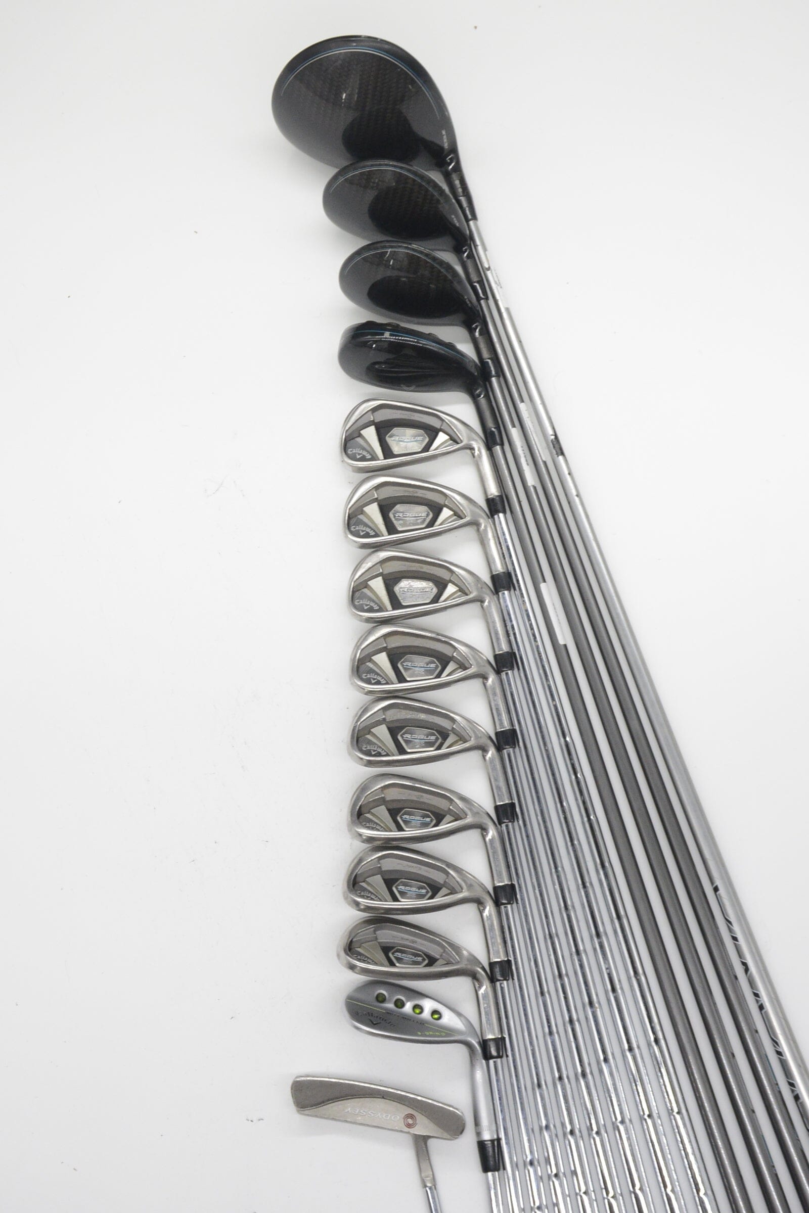 Callaway Rogue X Mixed Full Set R Flex -0.25" Golf Clubs GolfRoots 