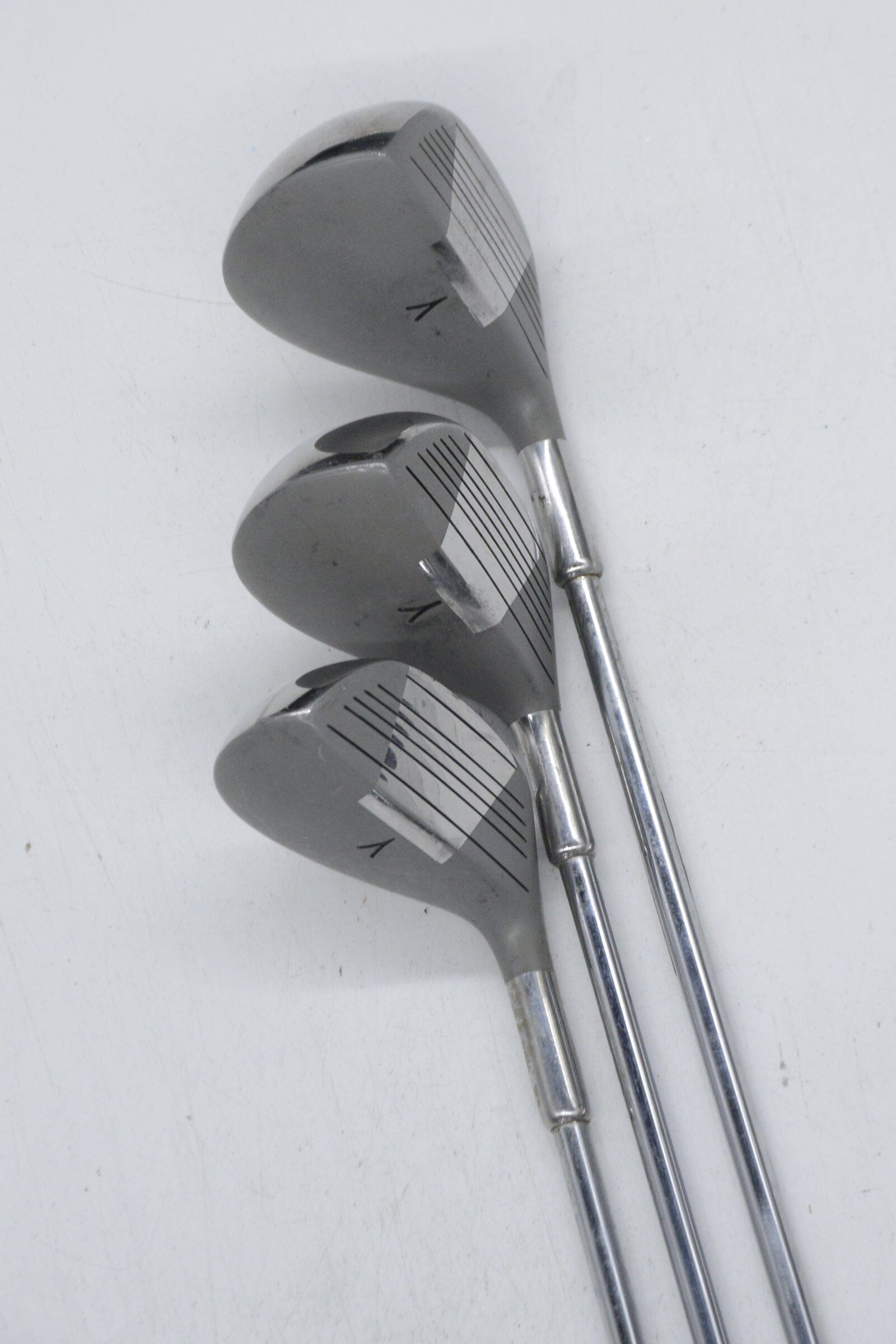 Lefty Silver D, 3W, 5W Wood Set S Flex Golf Clubs GolfRoots 
