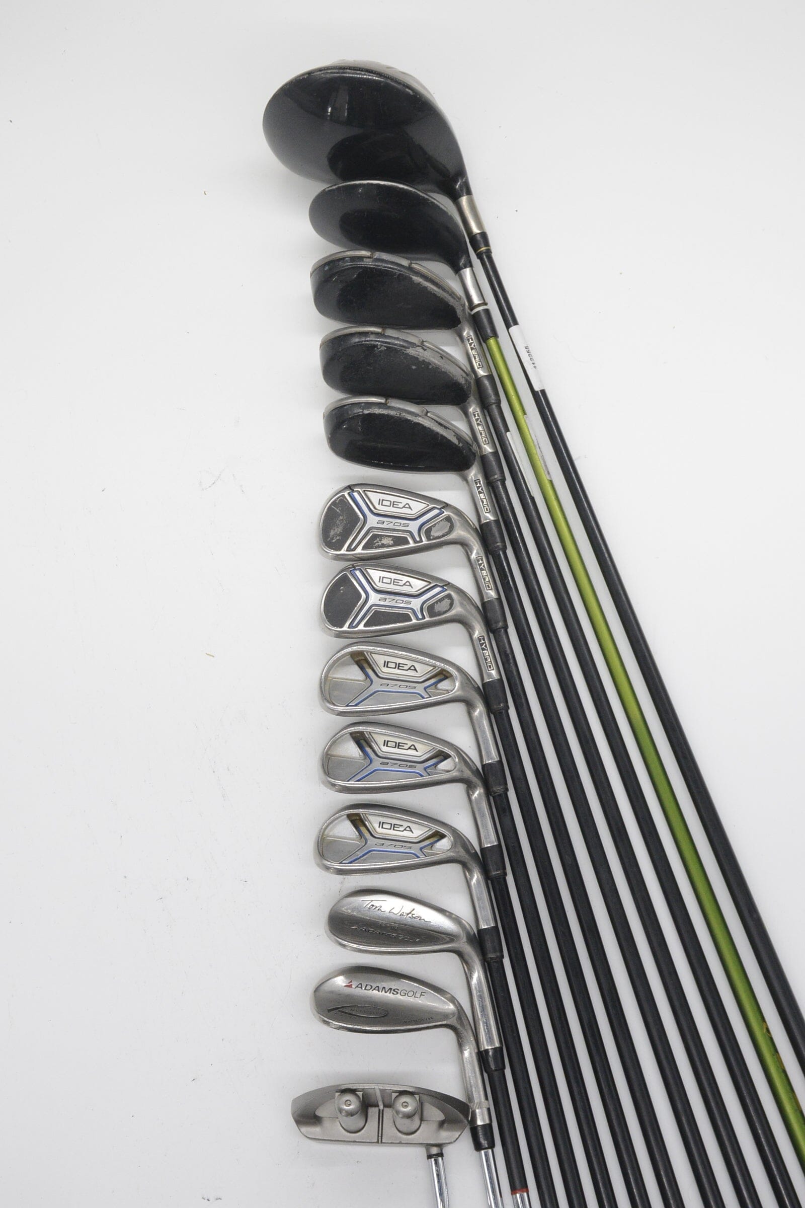 Adams Idea A7Os Hybrid Mixed Full Set R Flex Std Length Golf Clubs GolfRoots 