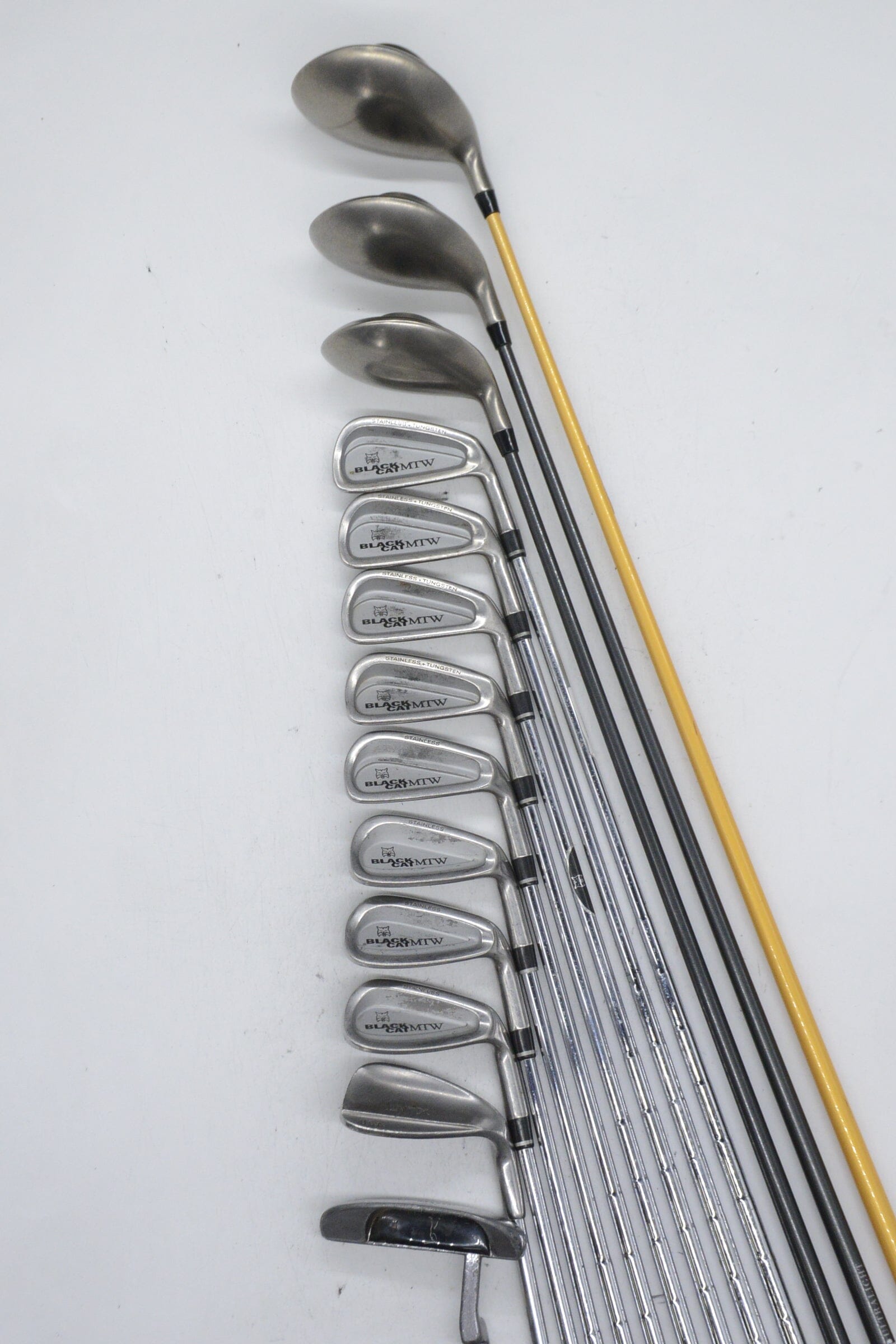Lynx Black Cat MTW Mixed Full Set S Flex Std Length Golf Clubs GolfRoots 