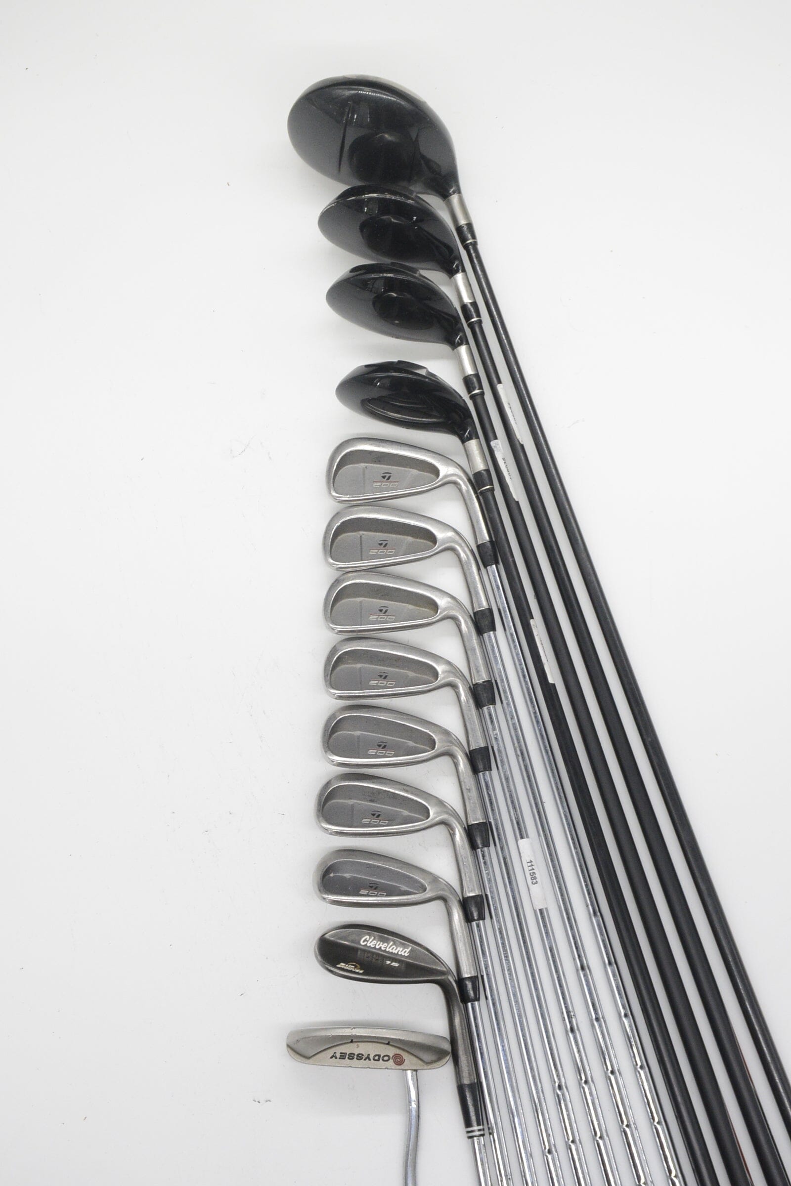TaylorMade 200 Steel Mixed Full Set R Flex Std Length Golf Clubs GolfRoots 