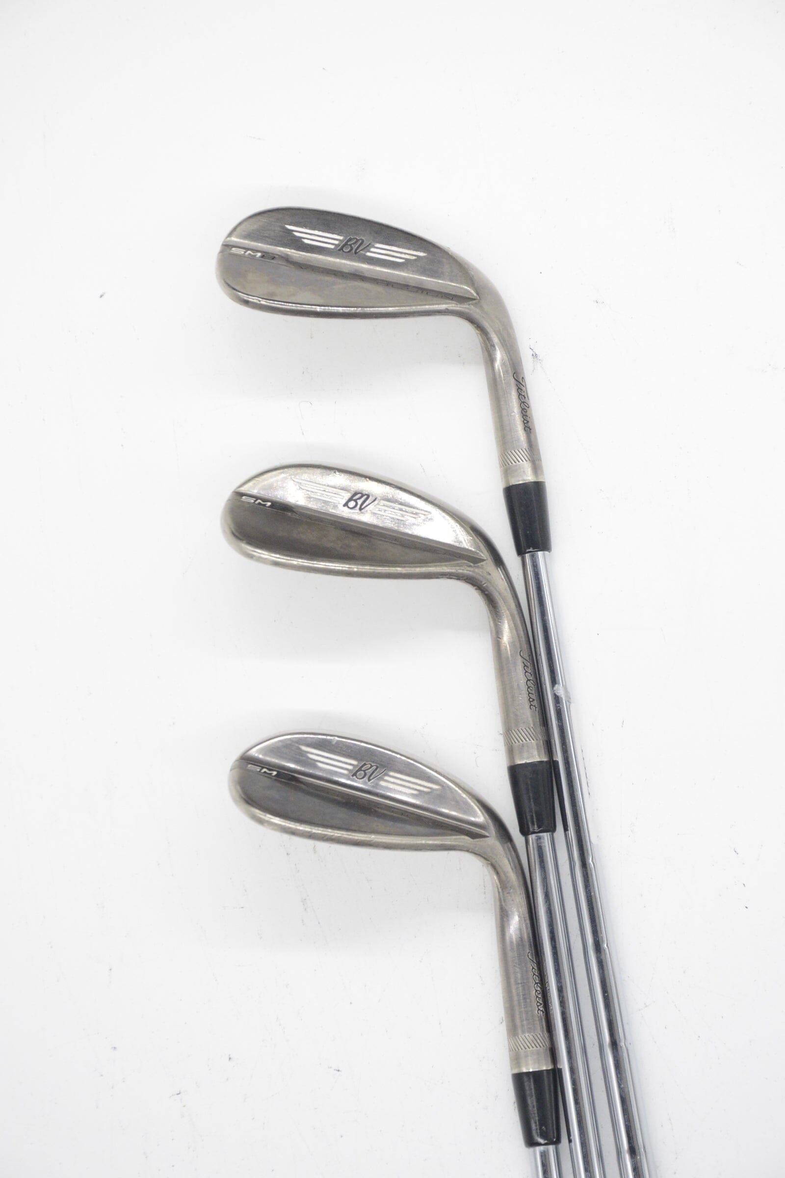 Titleist Vokey SM8 Brushed Steel 52, 56, 60 Degree Wedge Set Wedge Flex Golf Clubs GolfRoots 
