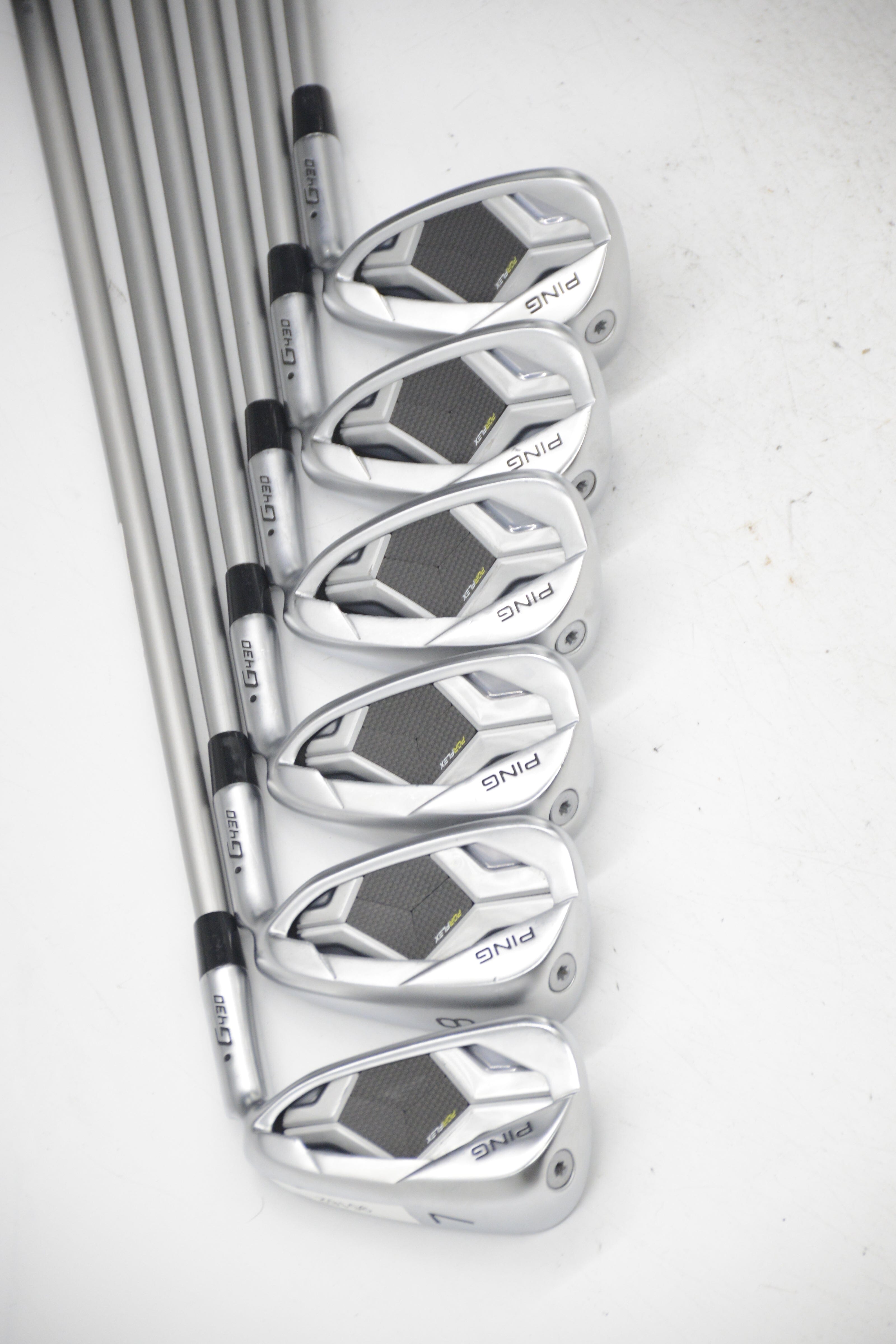 Ping G430 7-SW Iron Set R Flex -0.5" Golf Clubs GolfRoots 