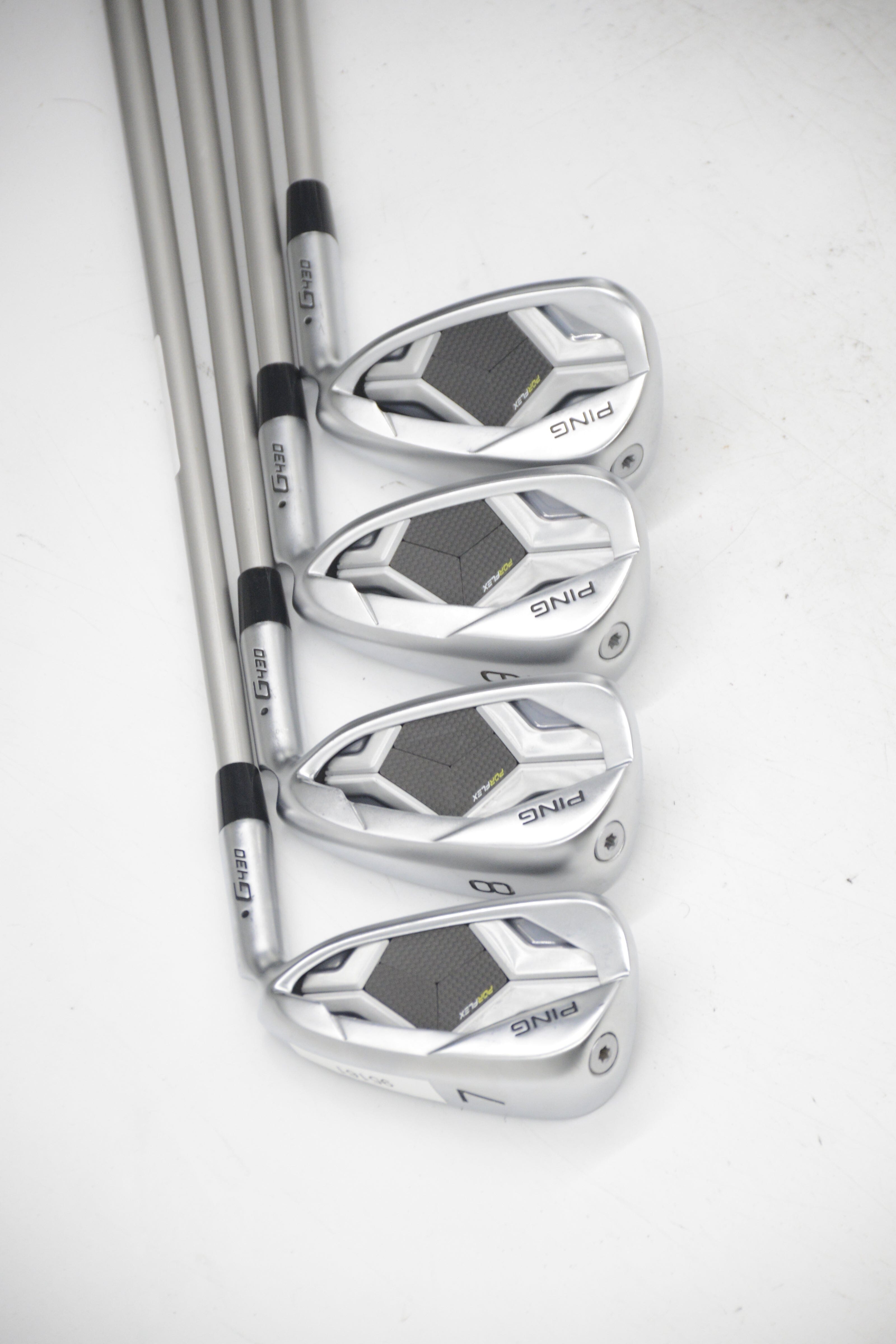 Ping G430 7-9, AW Iron Set SR Flex -0.5" Golf Clubs GolfRoots 