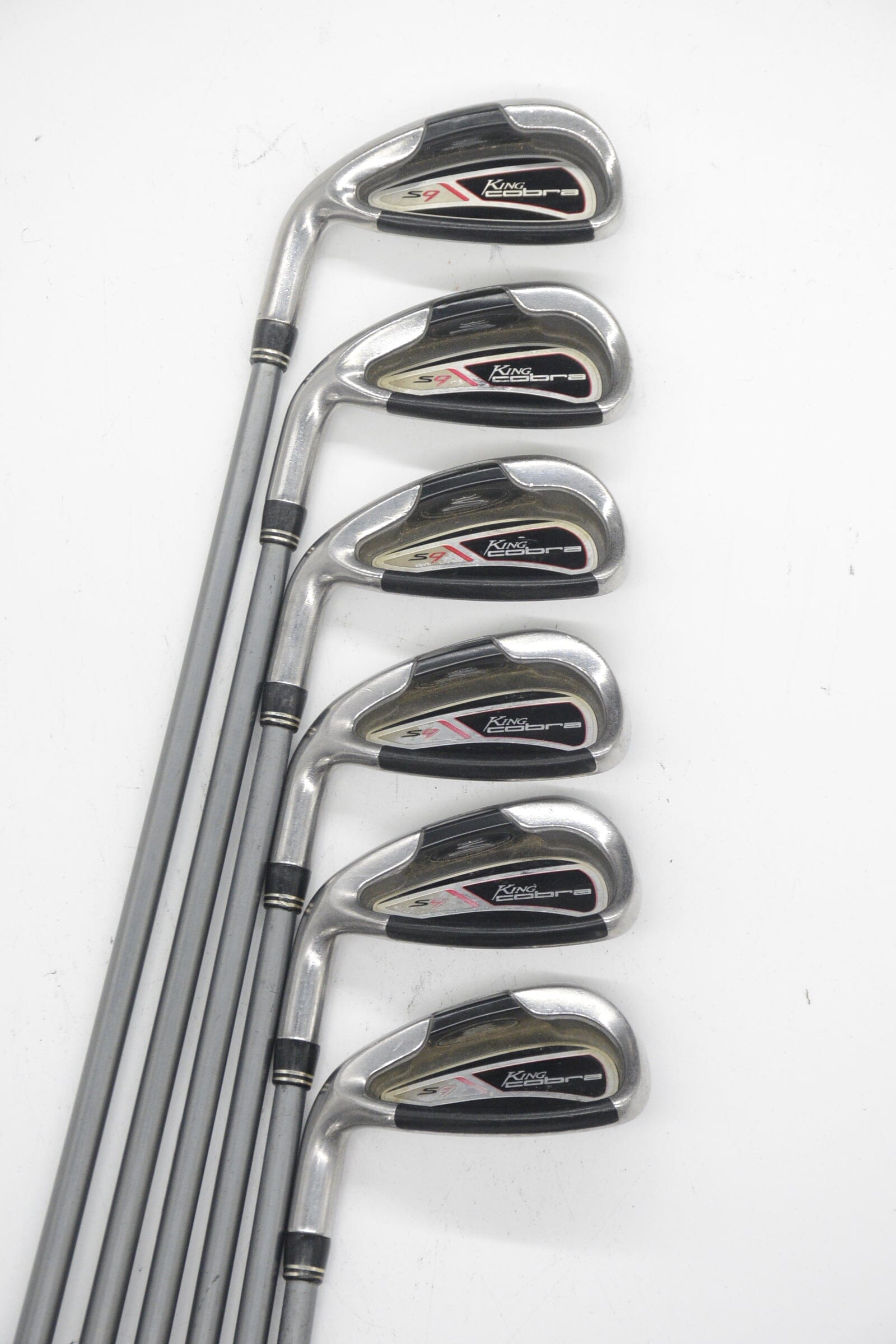 Lefty Cobra S9 5-PW Iron Set R Flex -0.5" Golf Clubs GolfRoots 