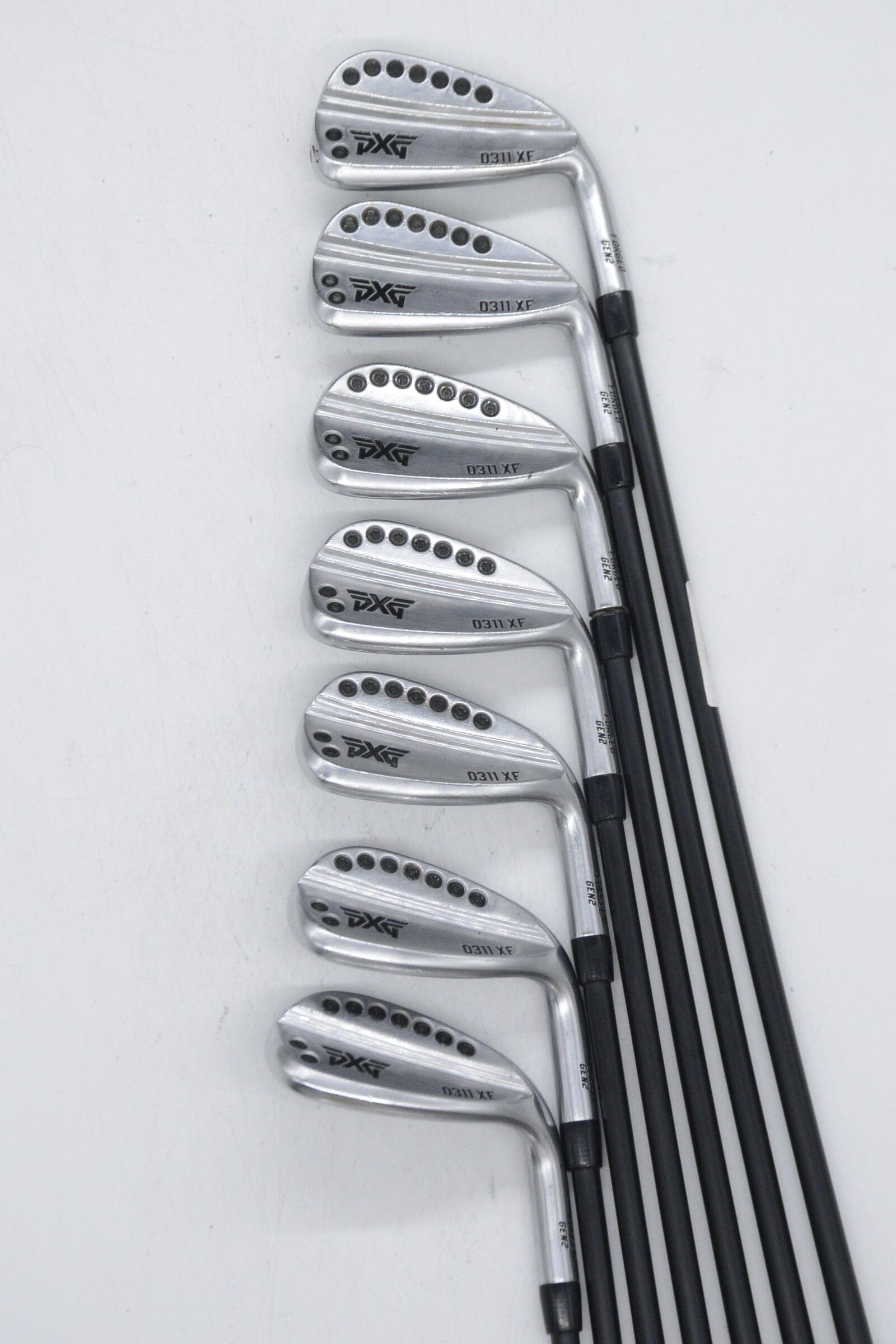 PXG 0311XF Gen 2 5-6, 8-SW Iron Set S Flex -0.25" Golf Clubs GolfRoots 