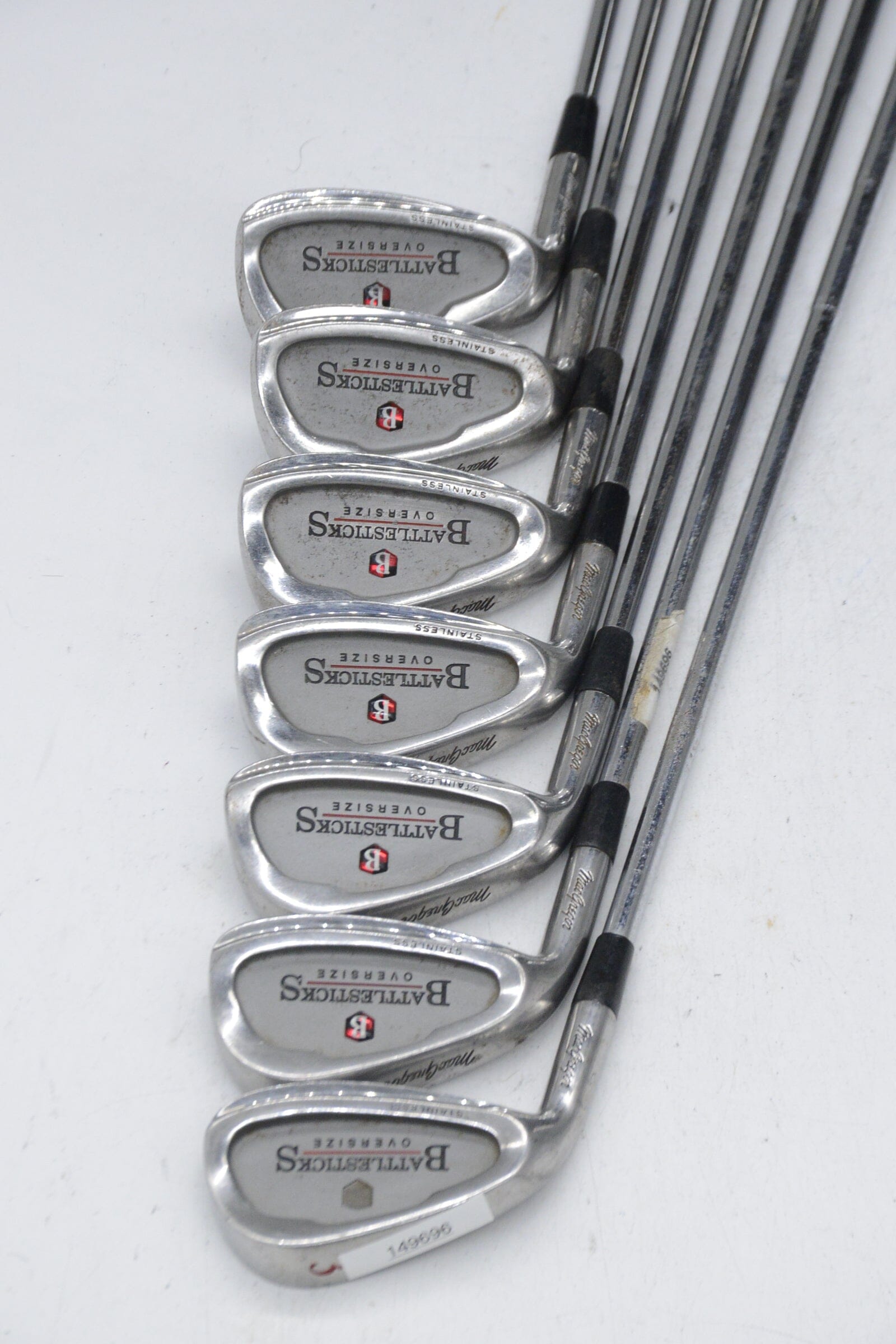 Lefty MacGregor Battlesticks 3, 5-PW Iron Set R Flex -1.75" Golf Clubs GolfRoots 