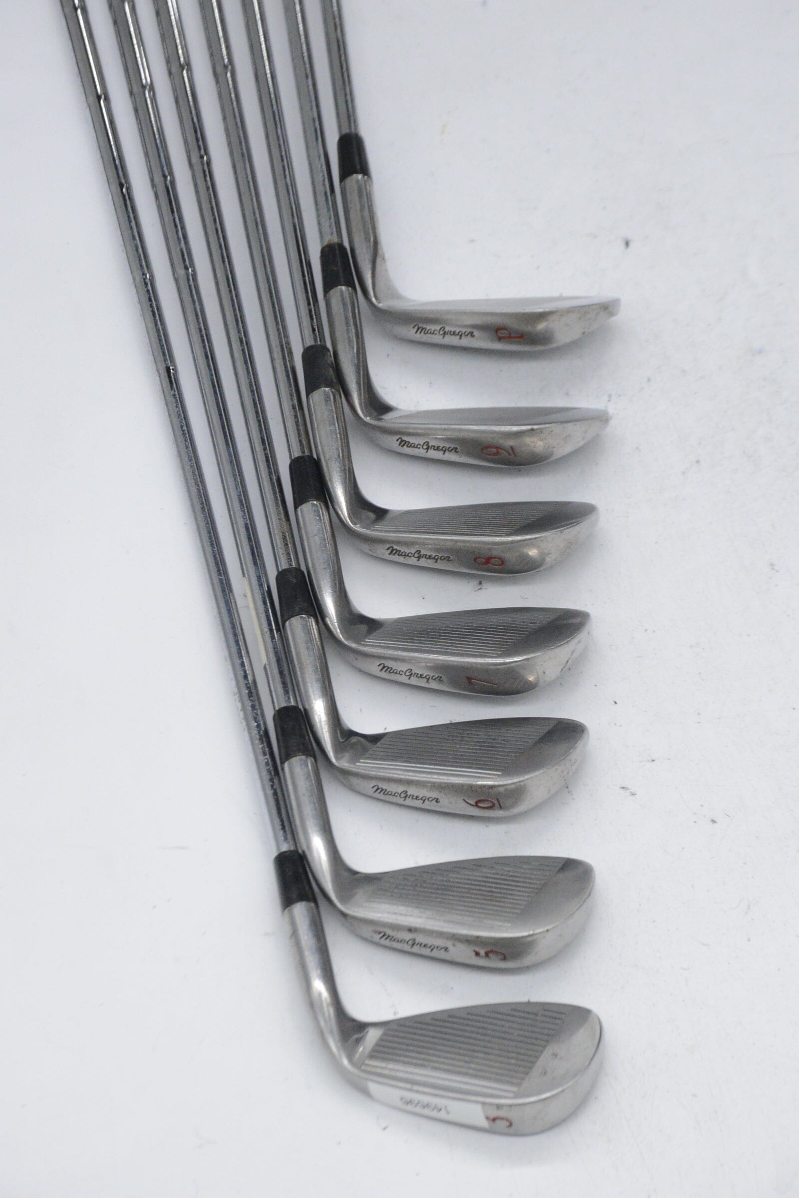 Lefty MacGregor Battlesticks 3, 5-PW Iron Set R Flex -1.75" Golf Clubs GolfRoots 