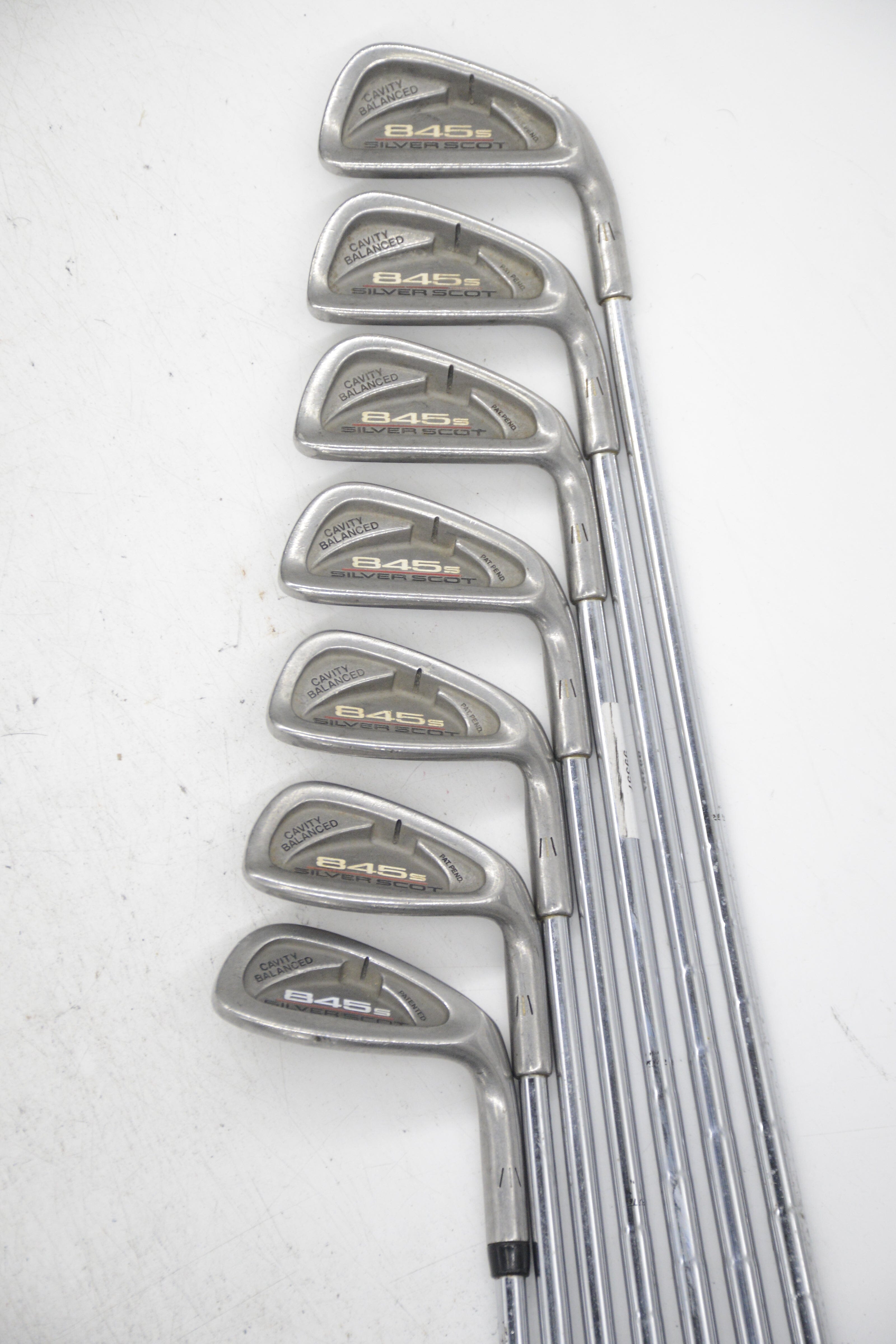 Tommy Armour 845S Silver Scot 4-PW Iron Set S Flex -0.25" Golf Clubs GolfRoots 