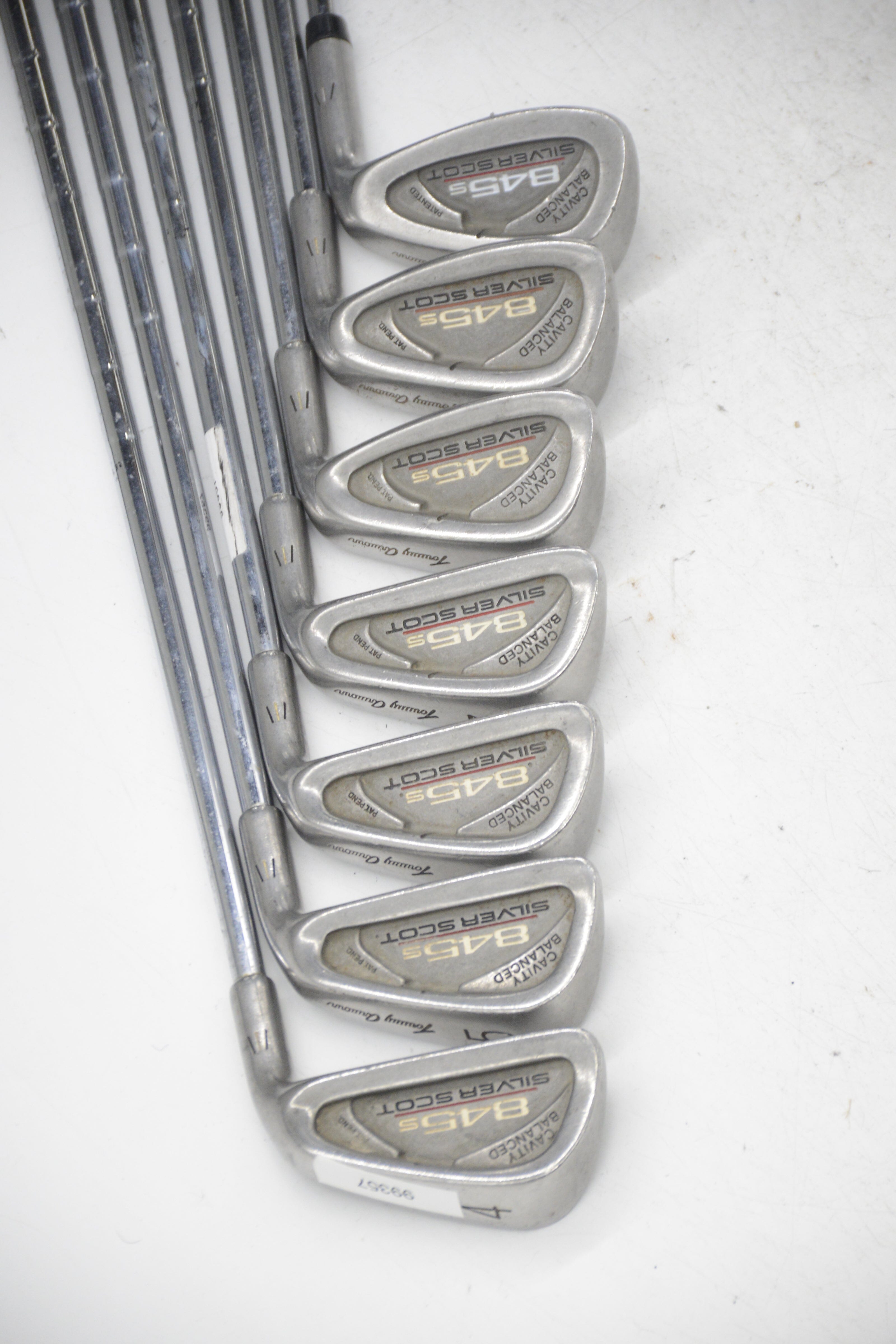 Tommy Armour 845S Silver Scot 4-PW Iron Set S Flex -0.25" Golf Clubs GolfRoots 