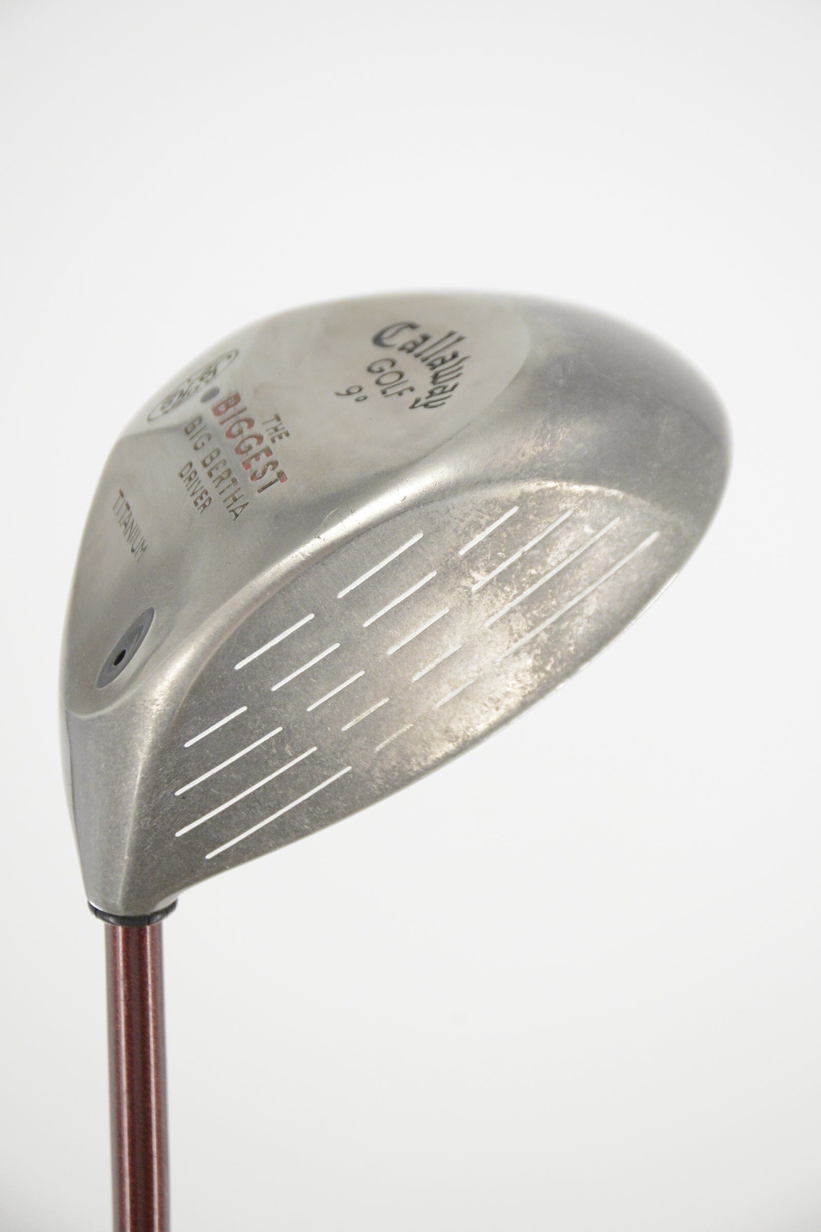 Callaway Biggest Big Bertha 9 Degree Driver S Flex 45.25" Golf Clubs GolfRoots 
