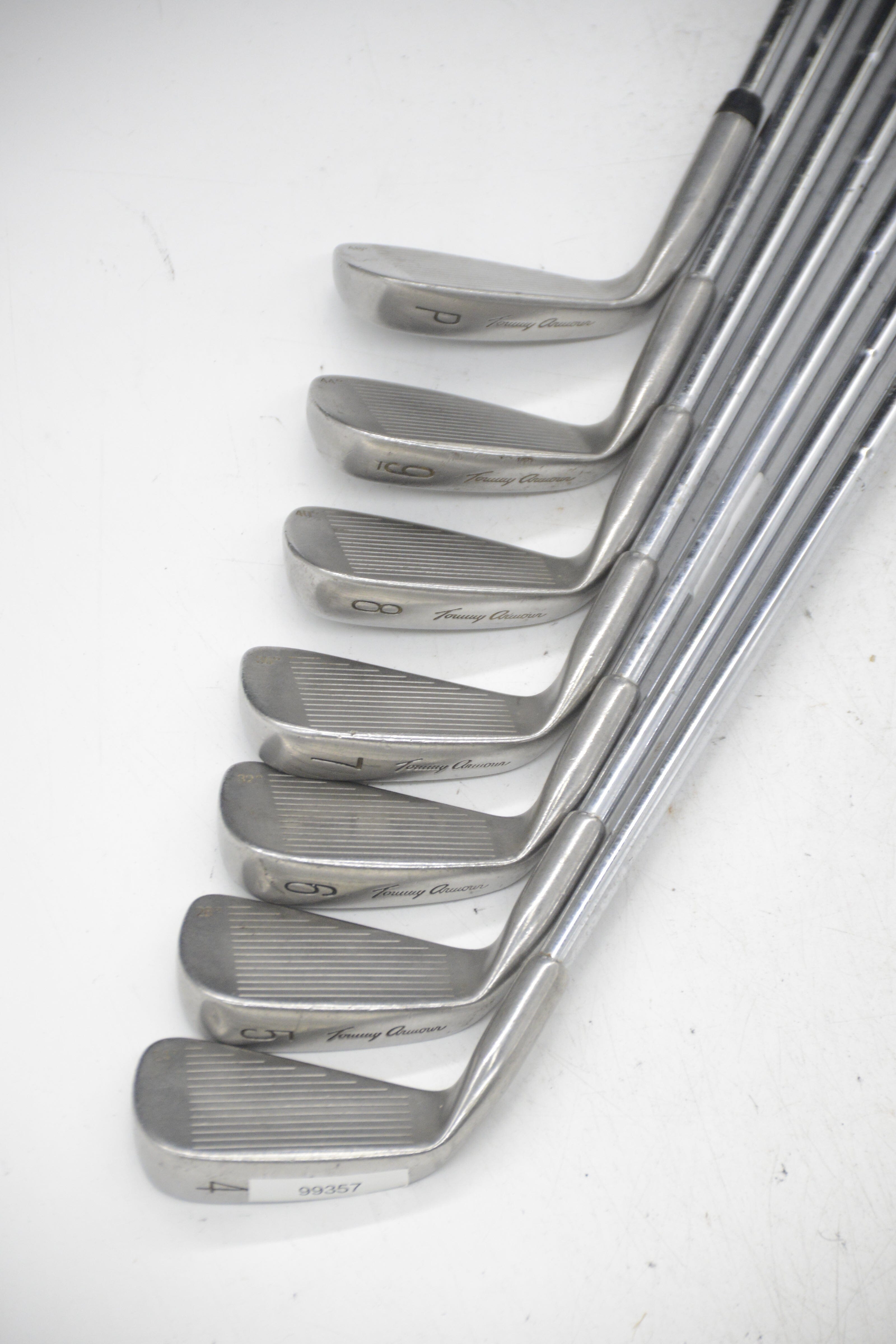 Tommy Armour 845S Silver Scot 4-PW Iron Set S Flex -0.25" Golf Clubs GolfRoots 