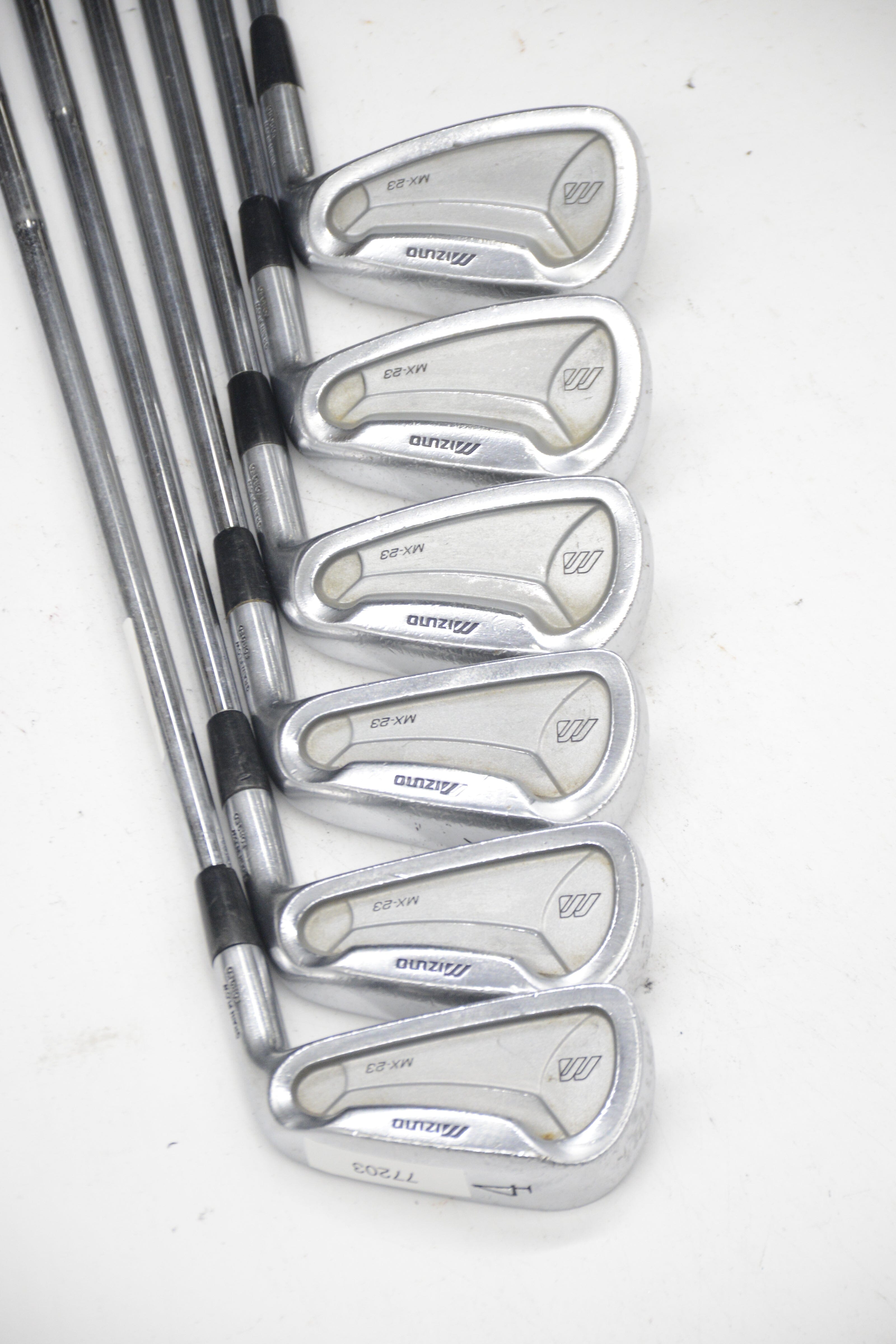 Mizuno MX 23 4-6, 8-PW Iron Set S Flex +0.25" Golf Clubs GolfRoots 