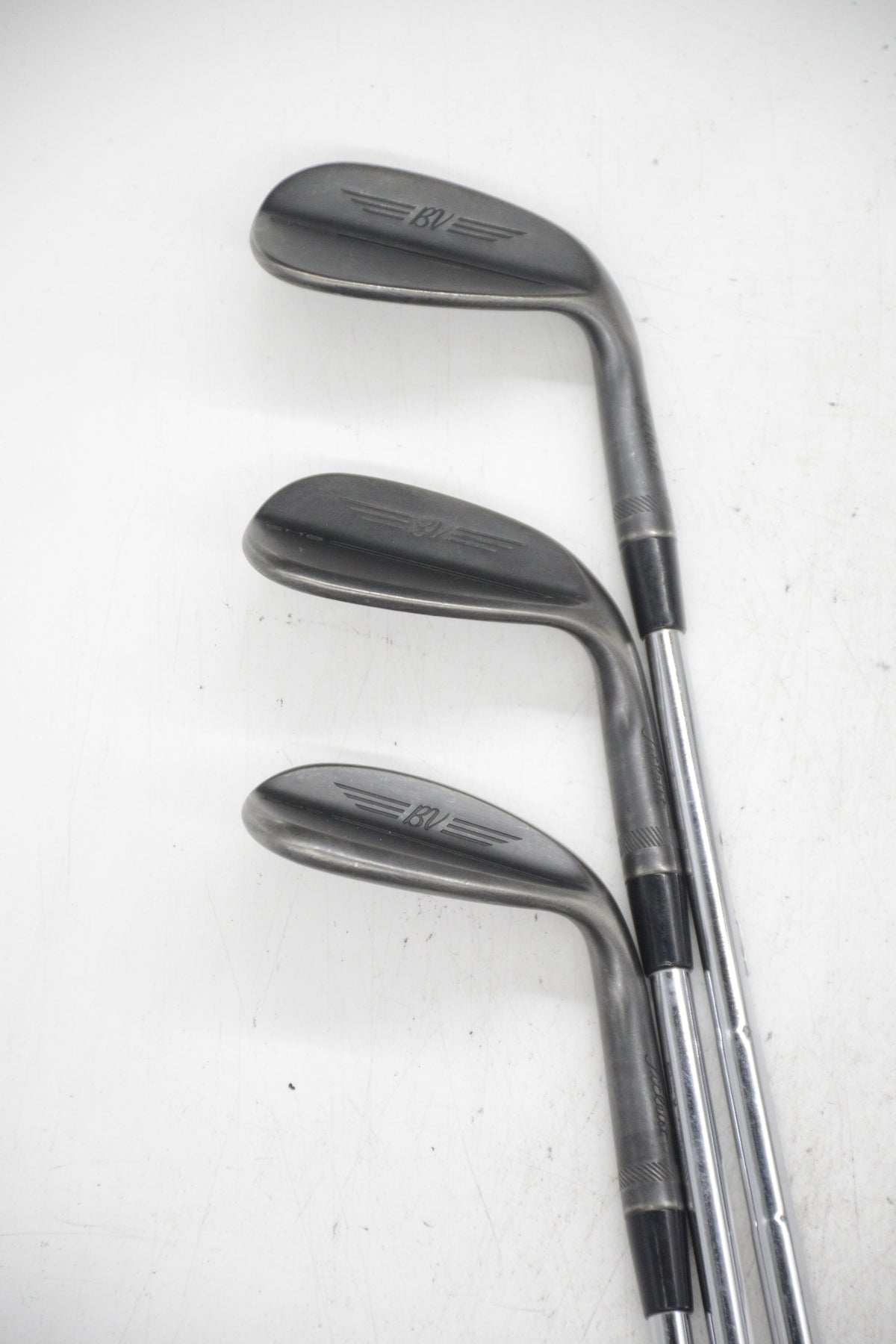 Titleist Vokey SM9 Jet Black 50, 56, 60 Degree Wedge Set X Flex