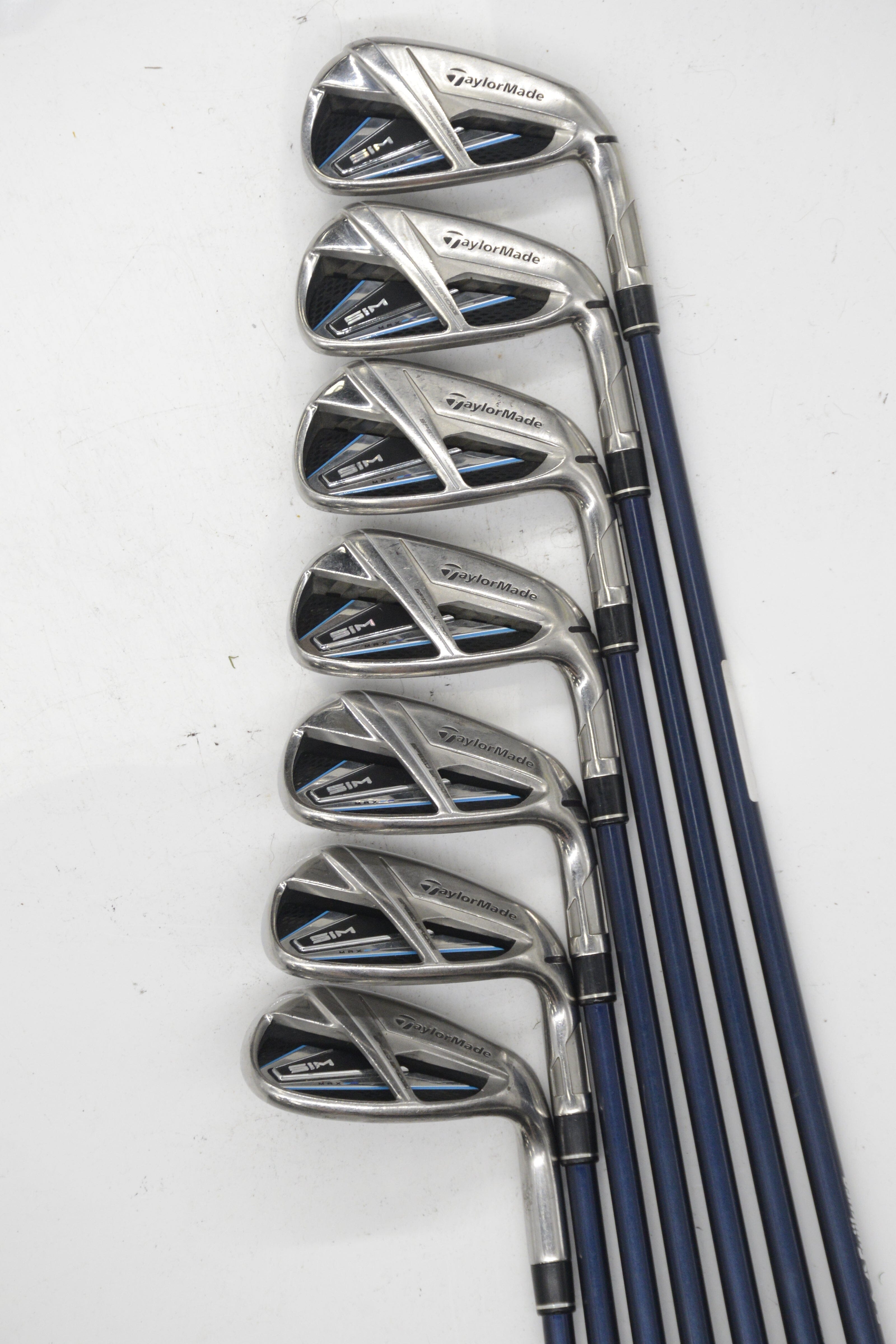 TaylorMade SIM Max 6-SW Iron Set SR Flex -0.5" Golf Clubs GolfRoots 