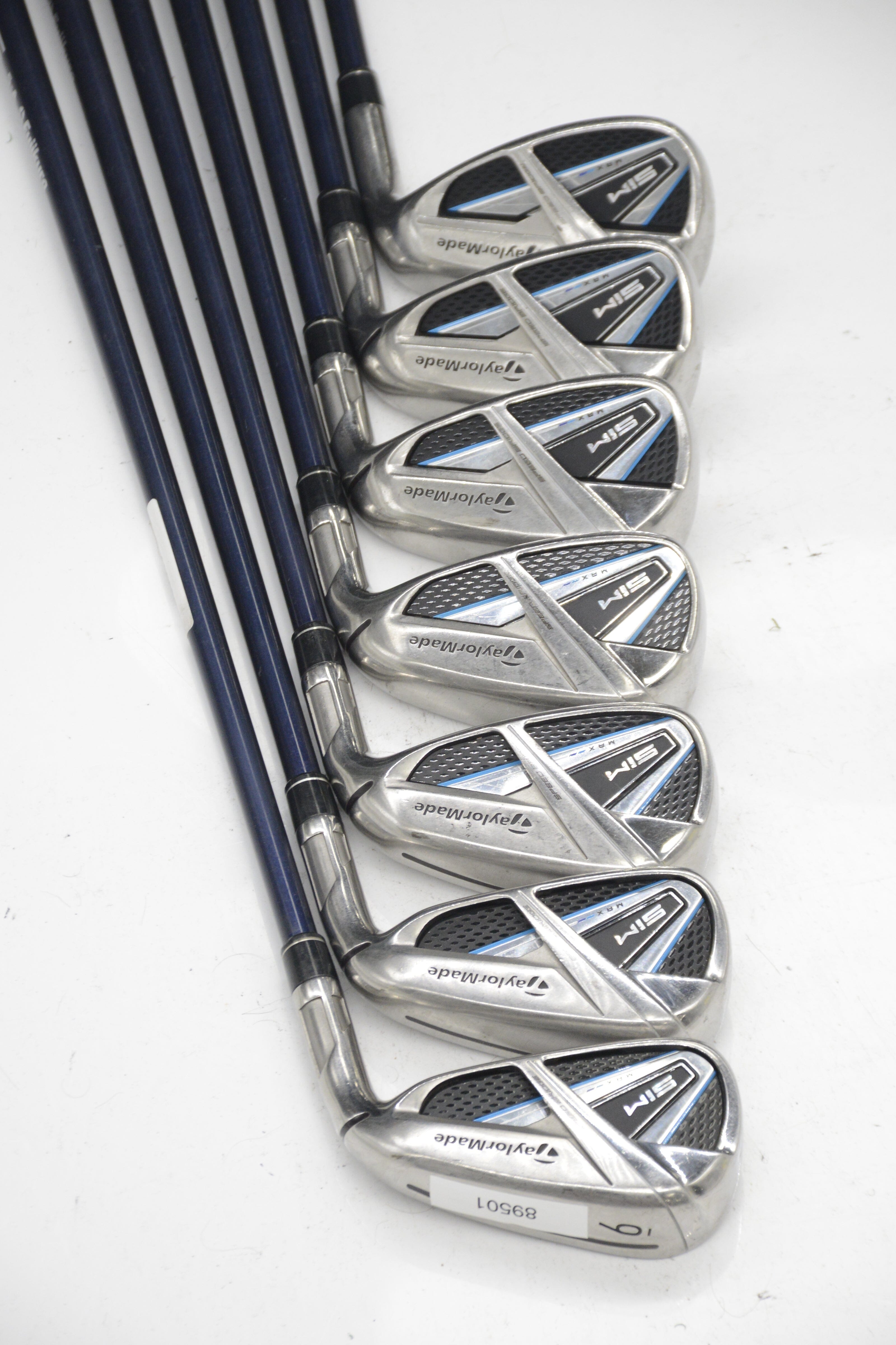 TaylorMade SIM Max 6-SW Iron Set SR Flex -0.5" Golf Clubs GolfRoots 