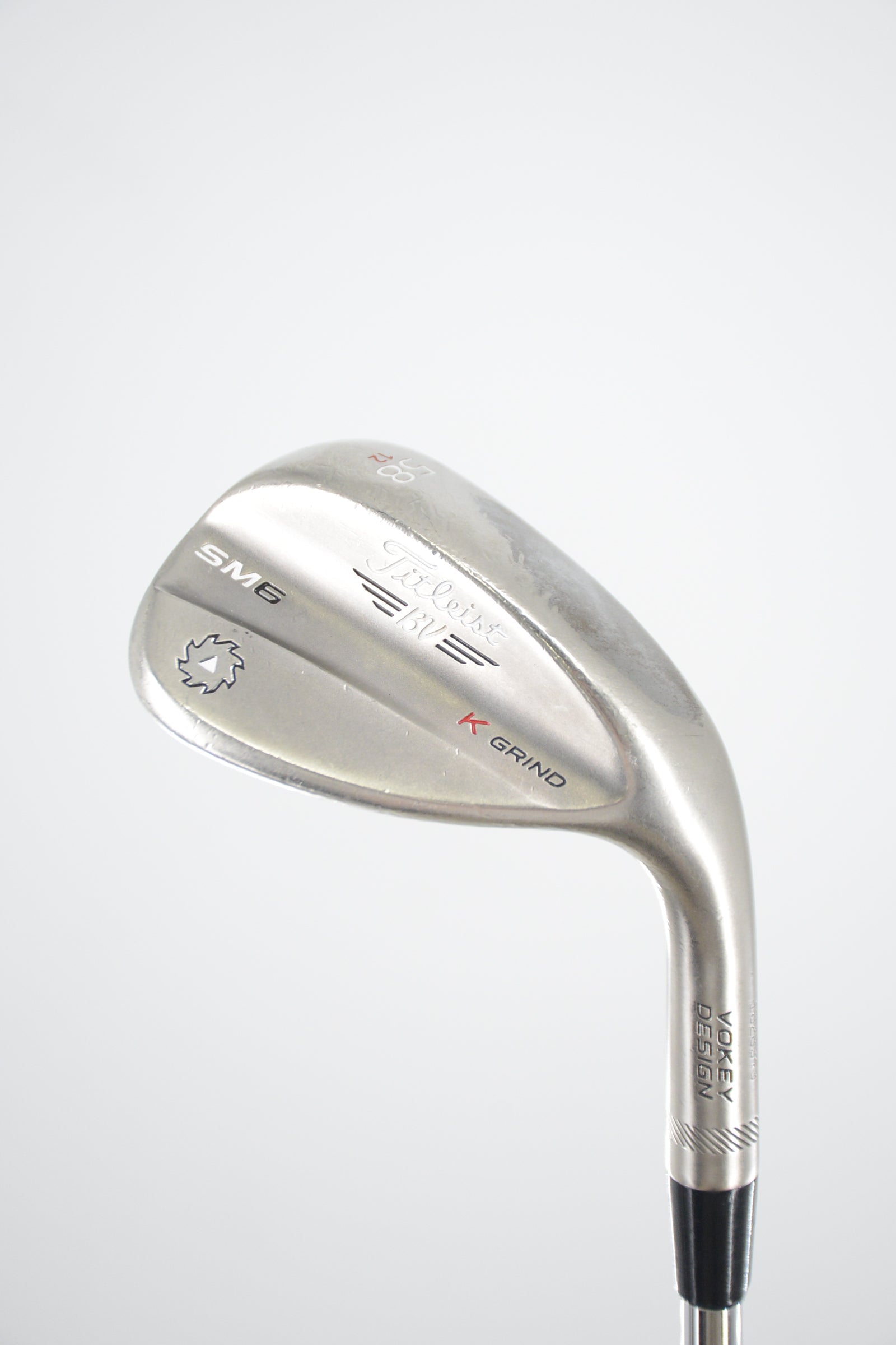 Titleist Vokey SM6 Steel Gray 58 Degree Wedge Wedge Flex 34.75"