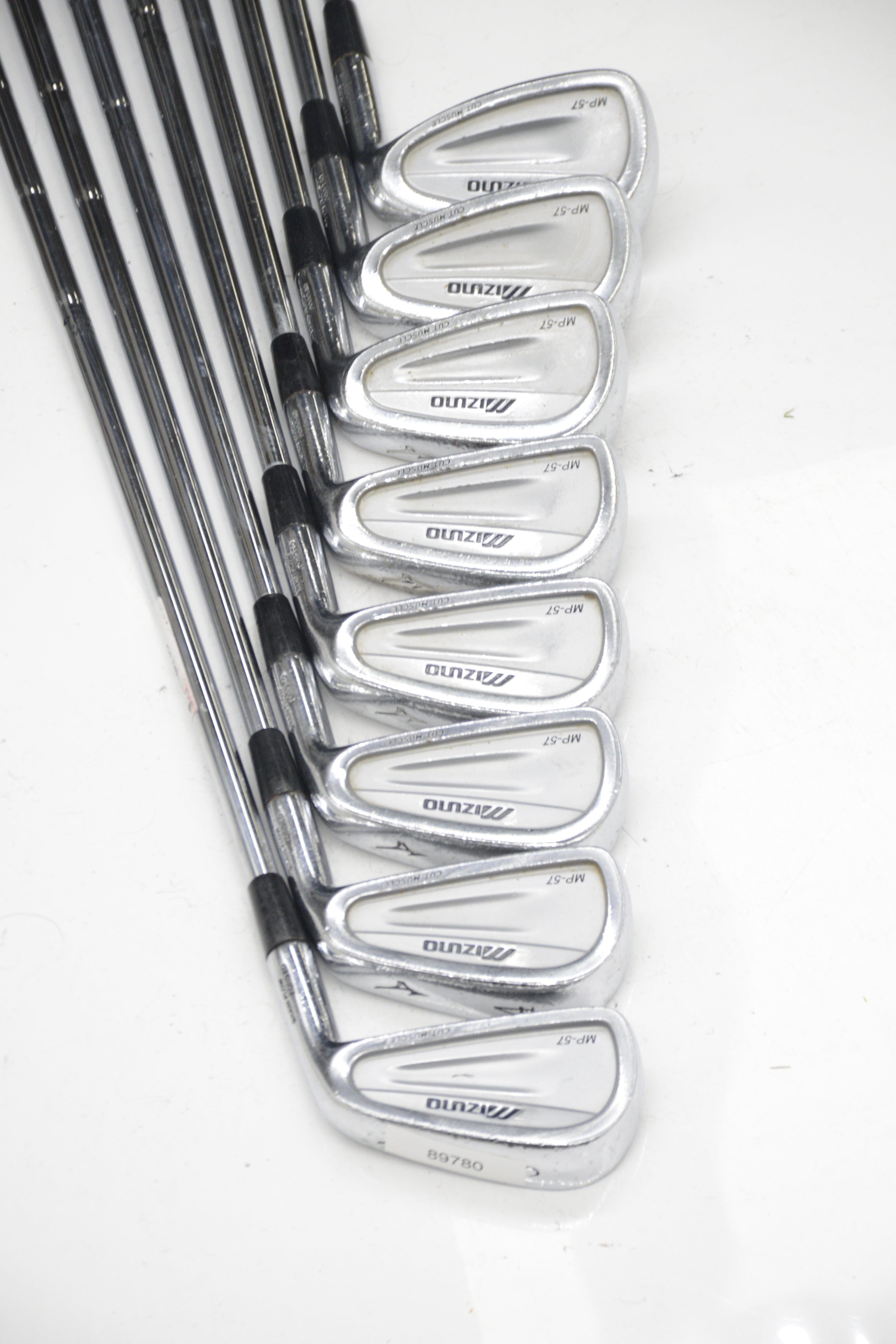 Mizuno MP-57 3-PW Iron Set S Flex Std Length Golf Clubs GolfRoots 