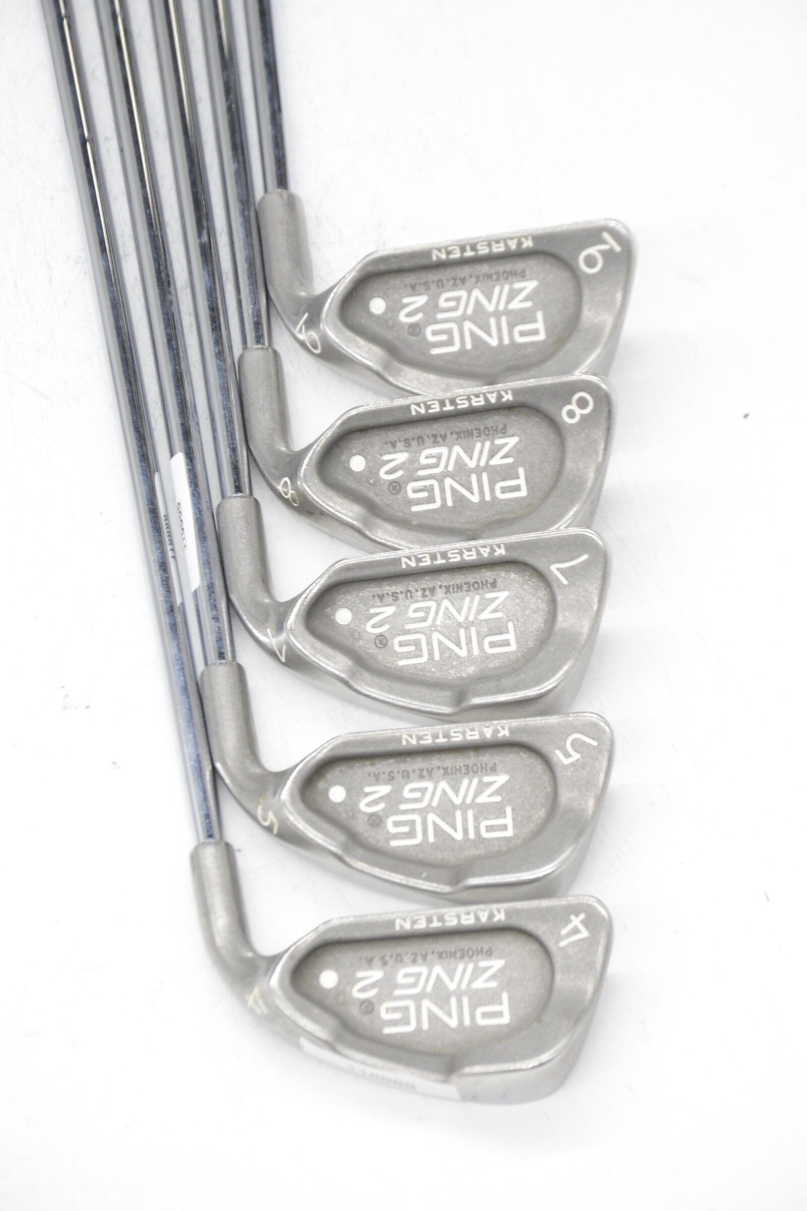 Ping Zing 2 4-5, 7-9 Iron Set R Flex +1" Golf Clubs GolfRoots 